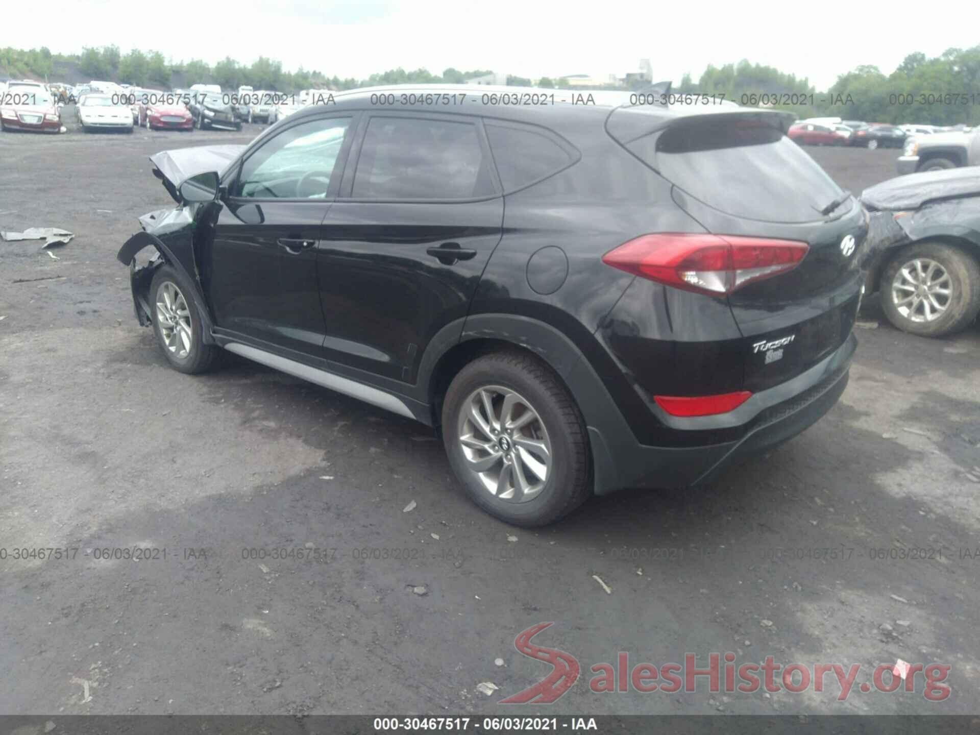 KM8J3CA41HU458743 2017 HYUNDAI TUCSON