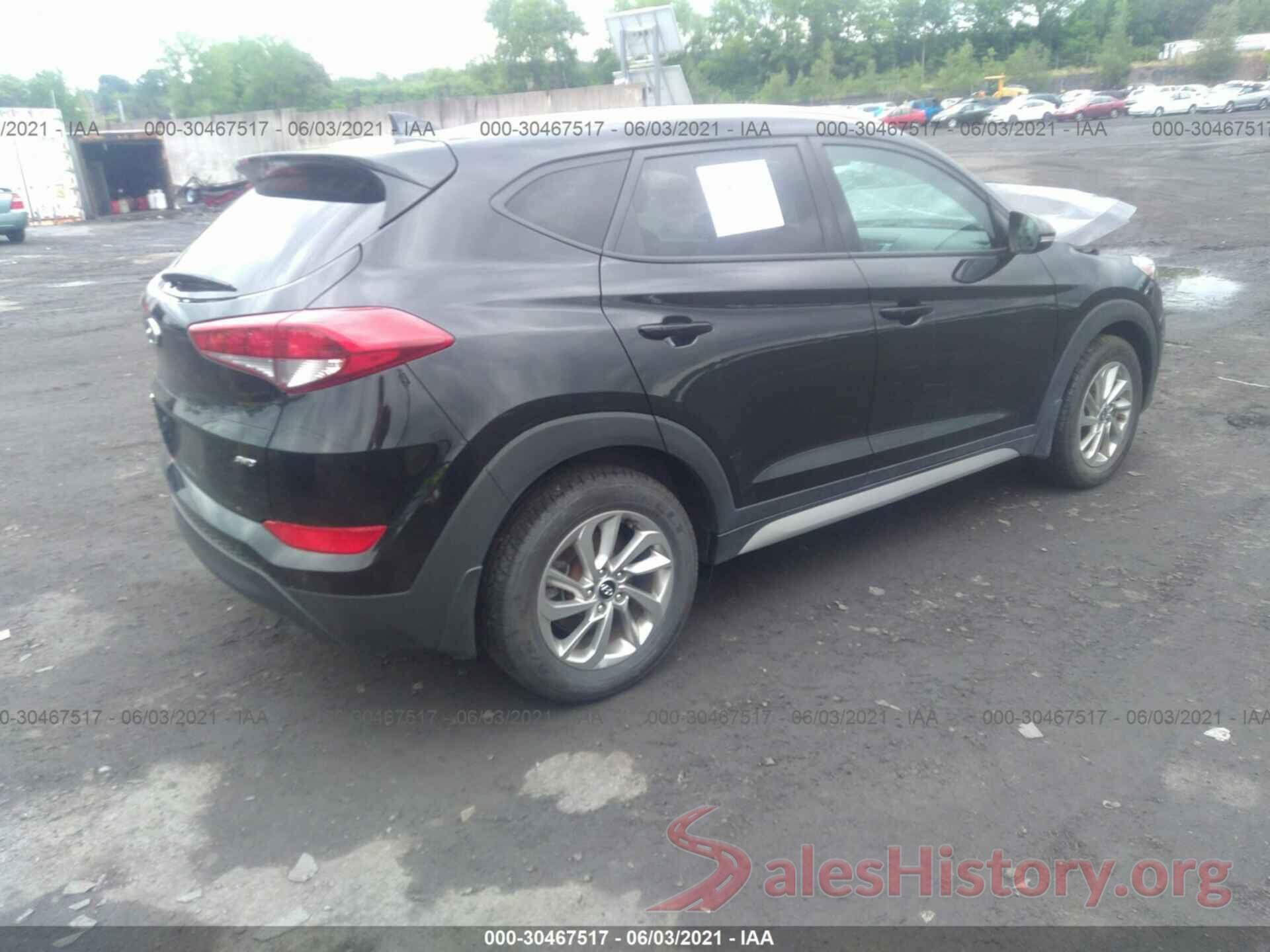 KM8J3CA41HU458743 2017 HYUNDAI TUCSON