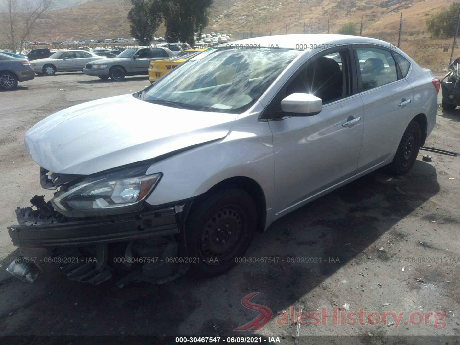 3N1AB7AP1HY382465 2017 NISSAN SENTRA