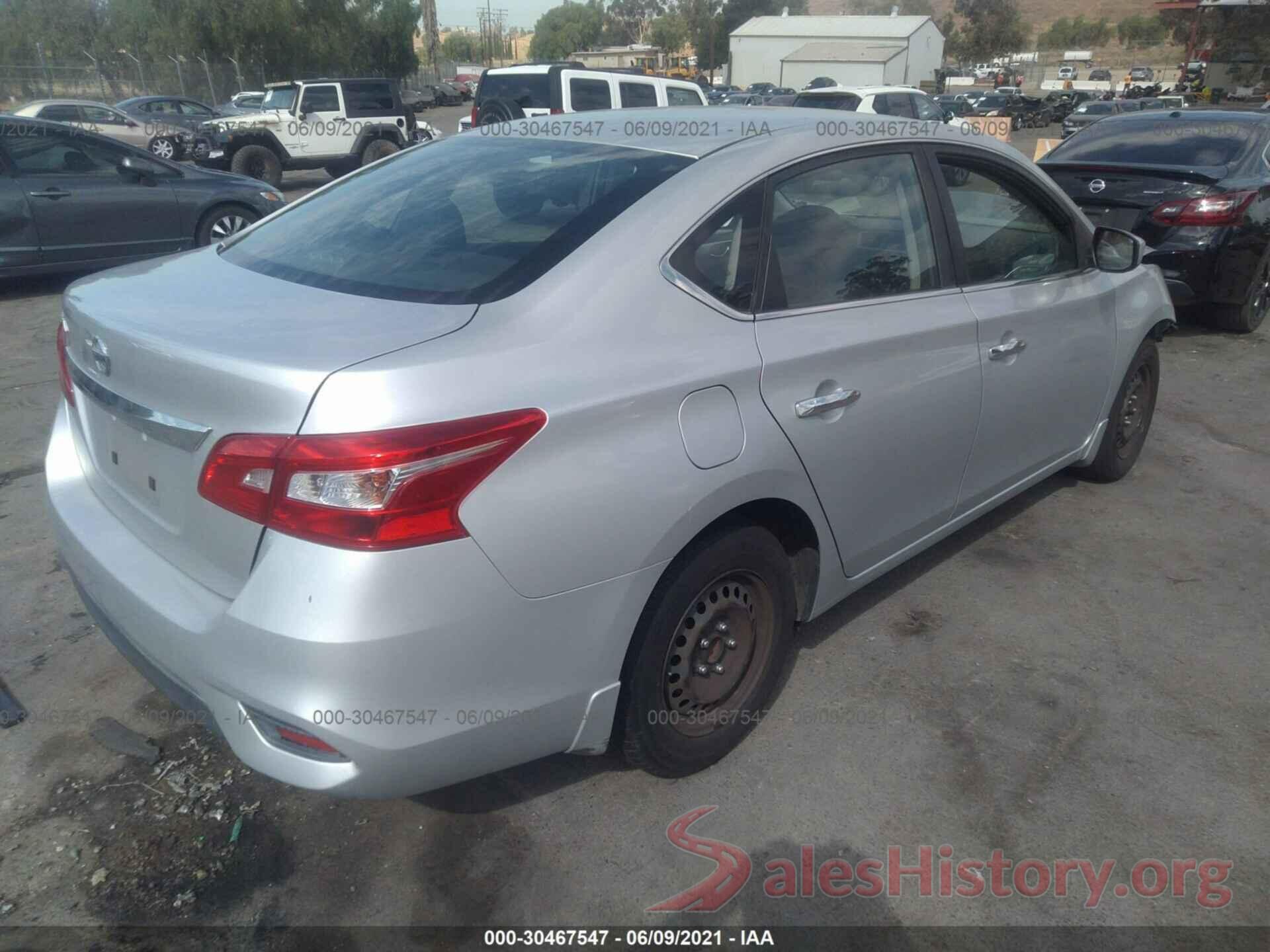 3N1AB7AP1HY382465 2017 NISSAN SENTRA