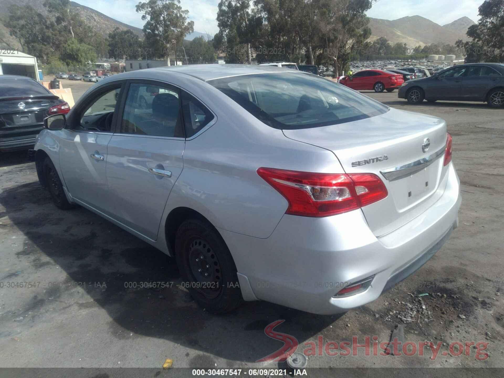 3N1AB7AP1HY382465 2017 NISSAN SENTRA