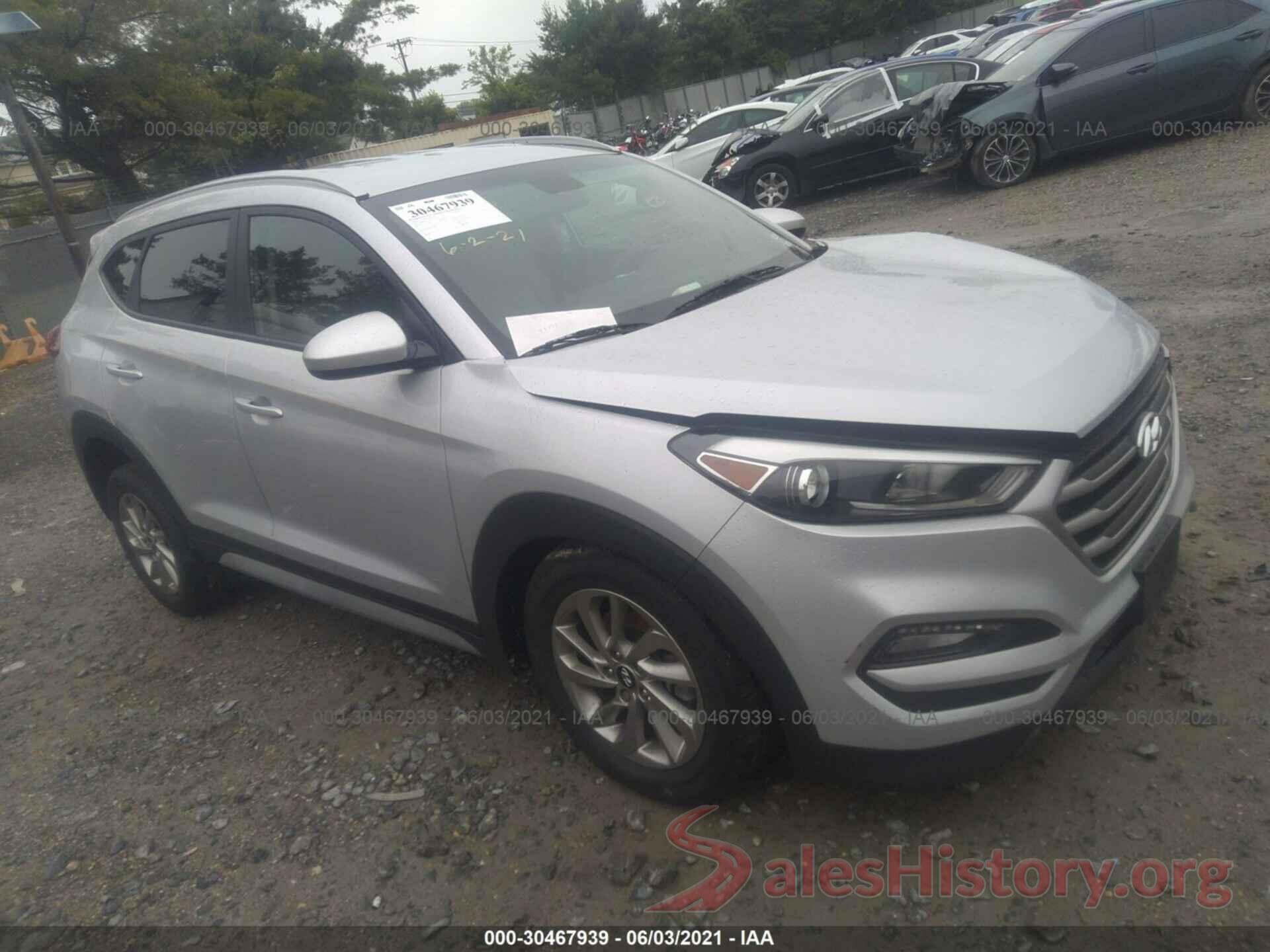 KM8J3CA42HU520179 2017 HYUNDAI TUCSON