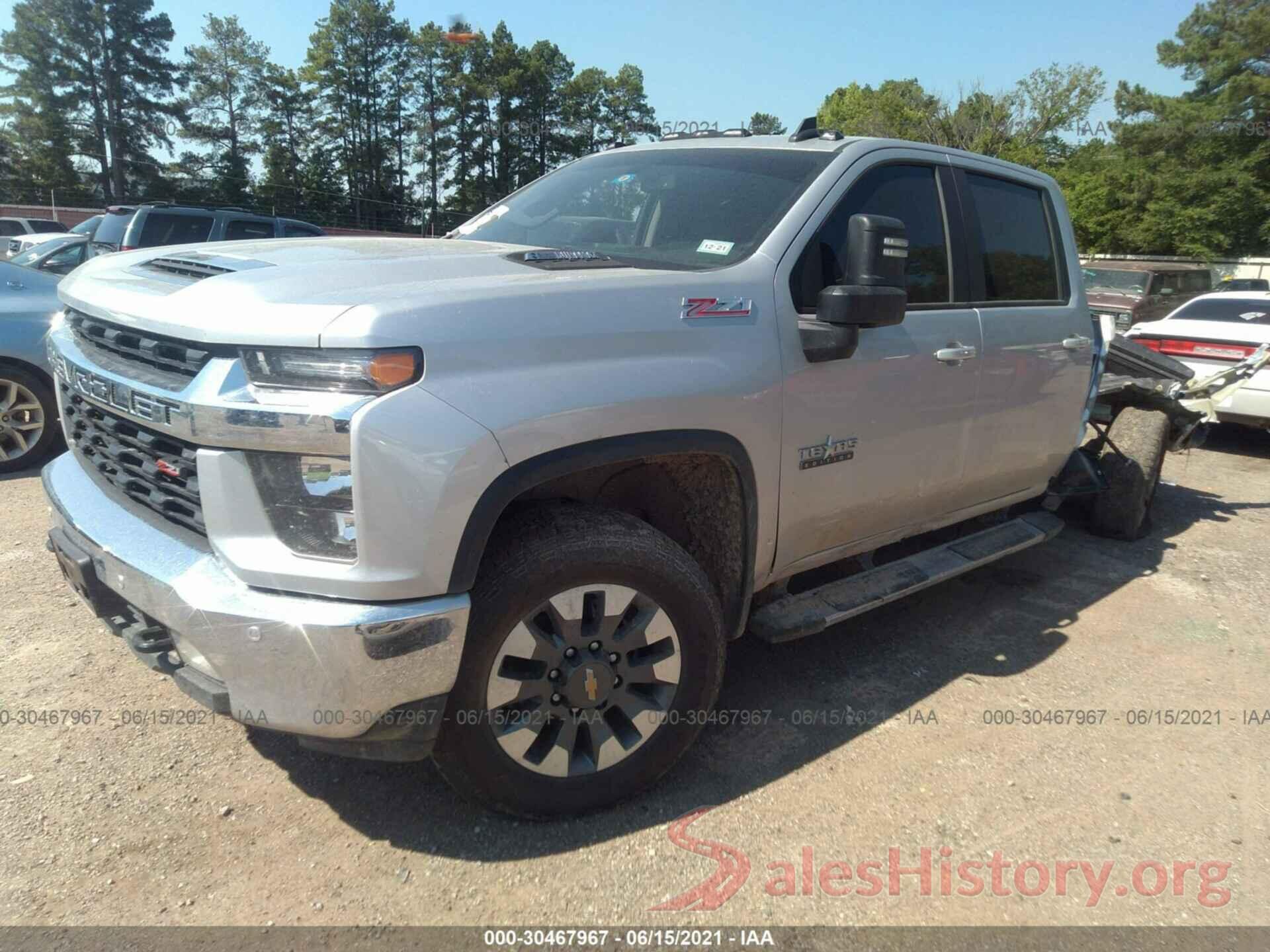 1GC4YNEYXMF133387 2021 CHEVROLET SILVERADO 2500HD