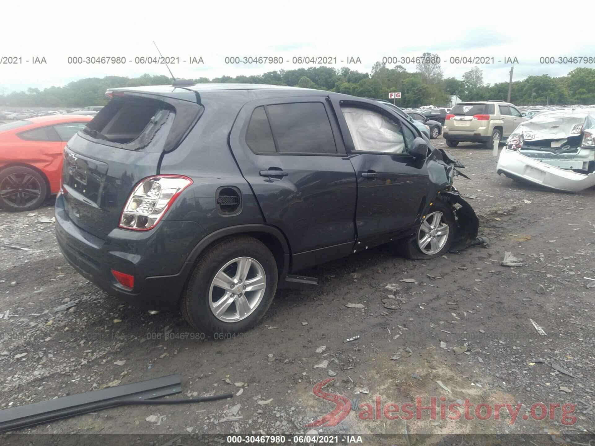 KL7CJKSB0MB304537 2021 CHEVROLET TRAX