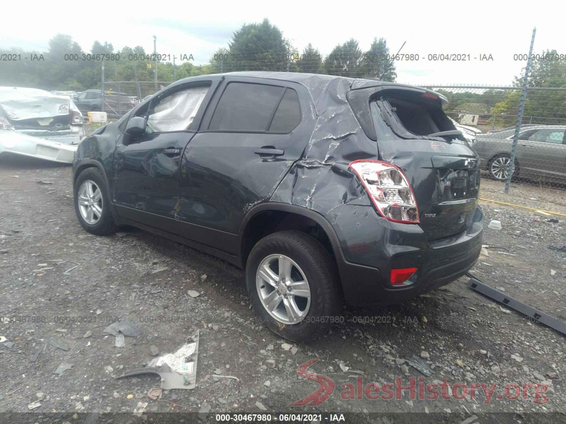 KL7CJKSB0MB304537 2021 CHEVROLET TRAX