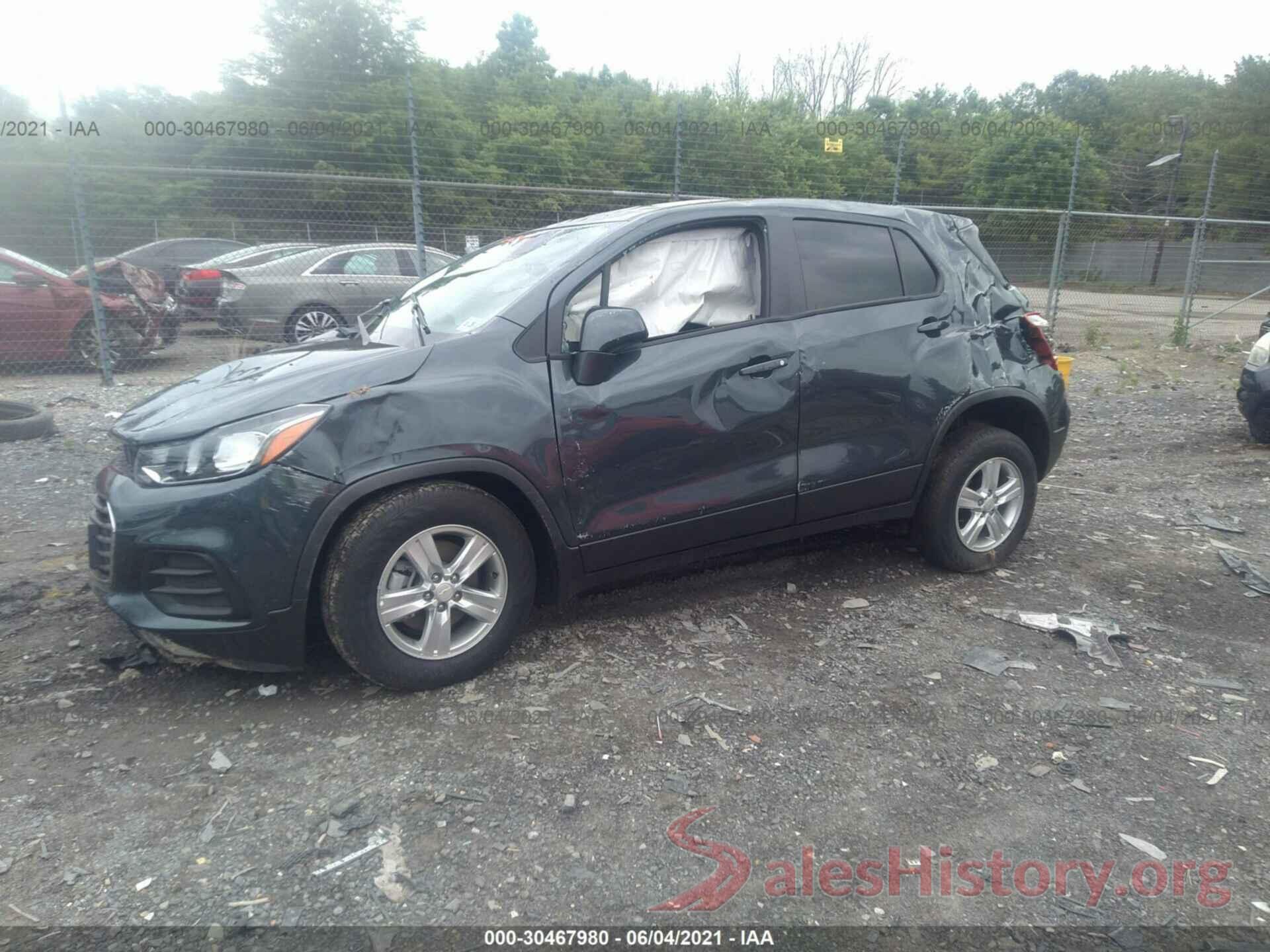 KL7CJKSB0MB304537 2021 CHEVROLET TRAX