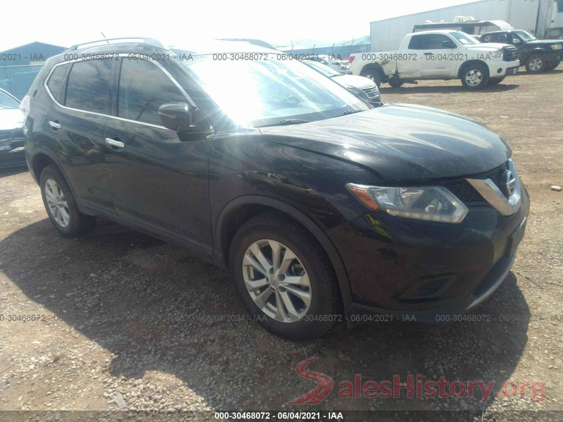 KNMAT2MV7GP698623 2016 NISSAN ROGUE