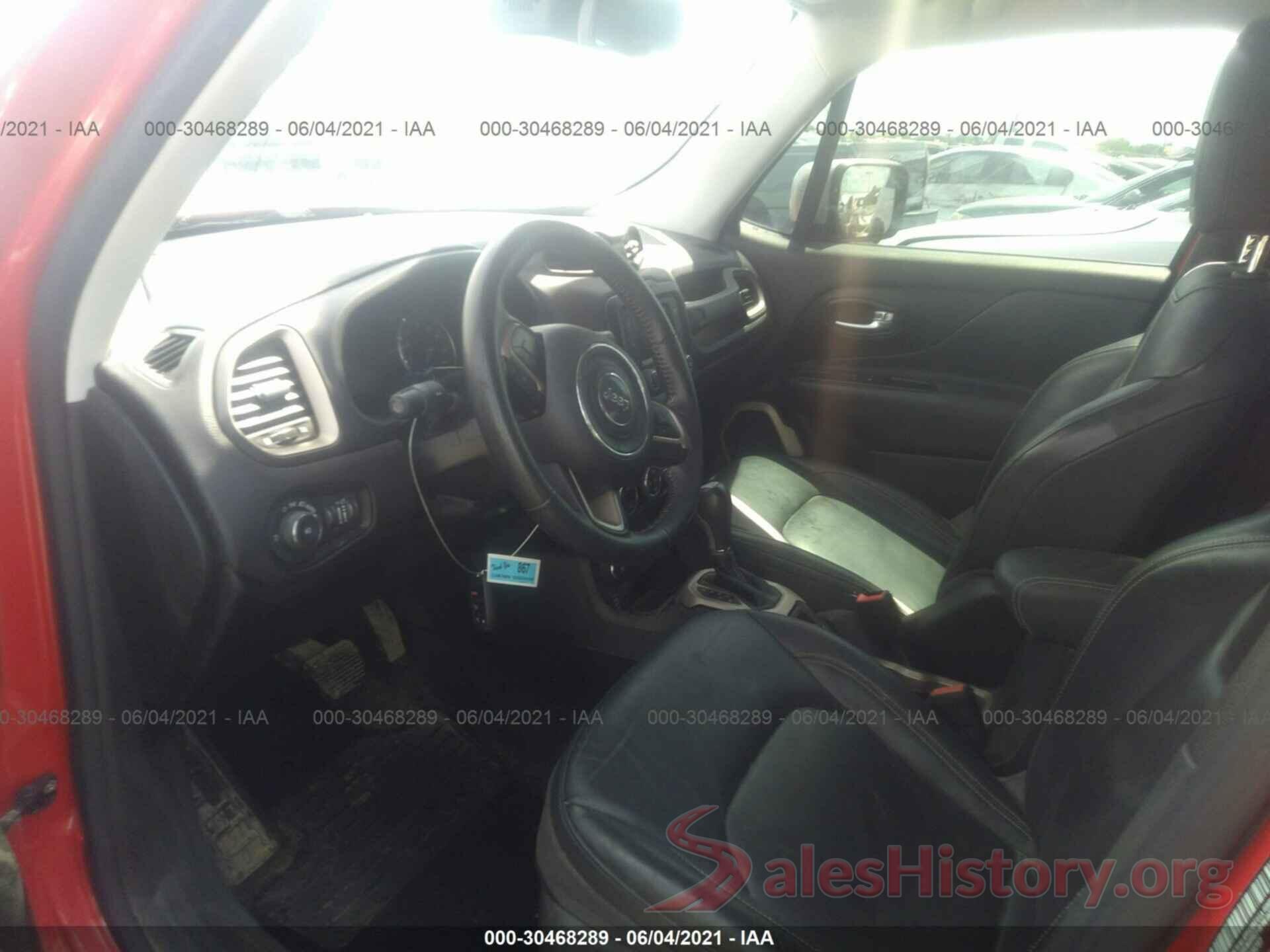 ZACCJBDT5GPC66757 2016 JEEP RENEGADE