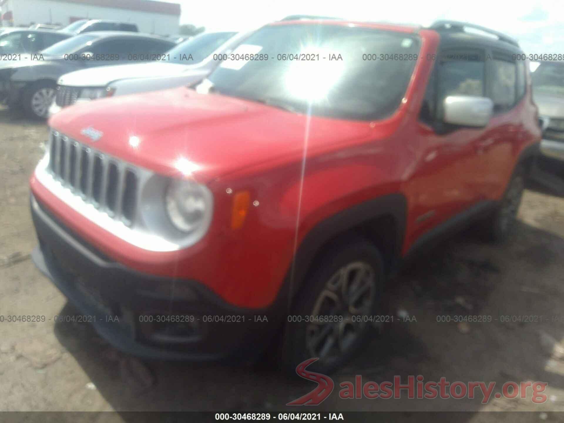 ZACCJBDT5GPC66757 2016 JEEP RENEGADE