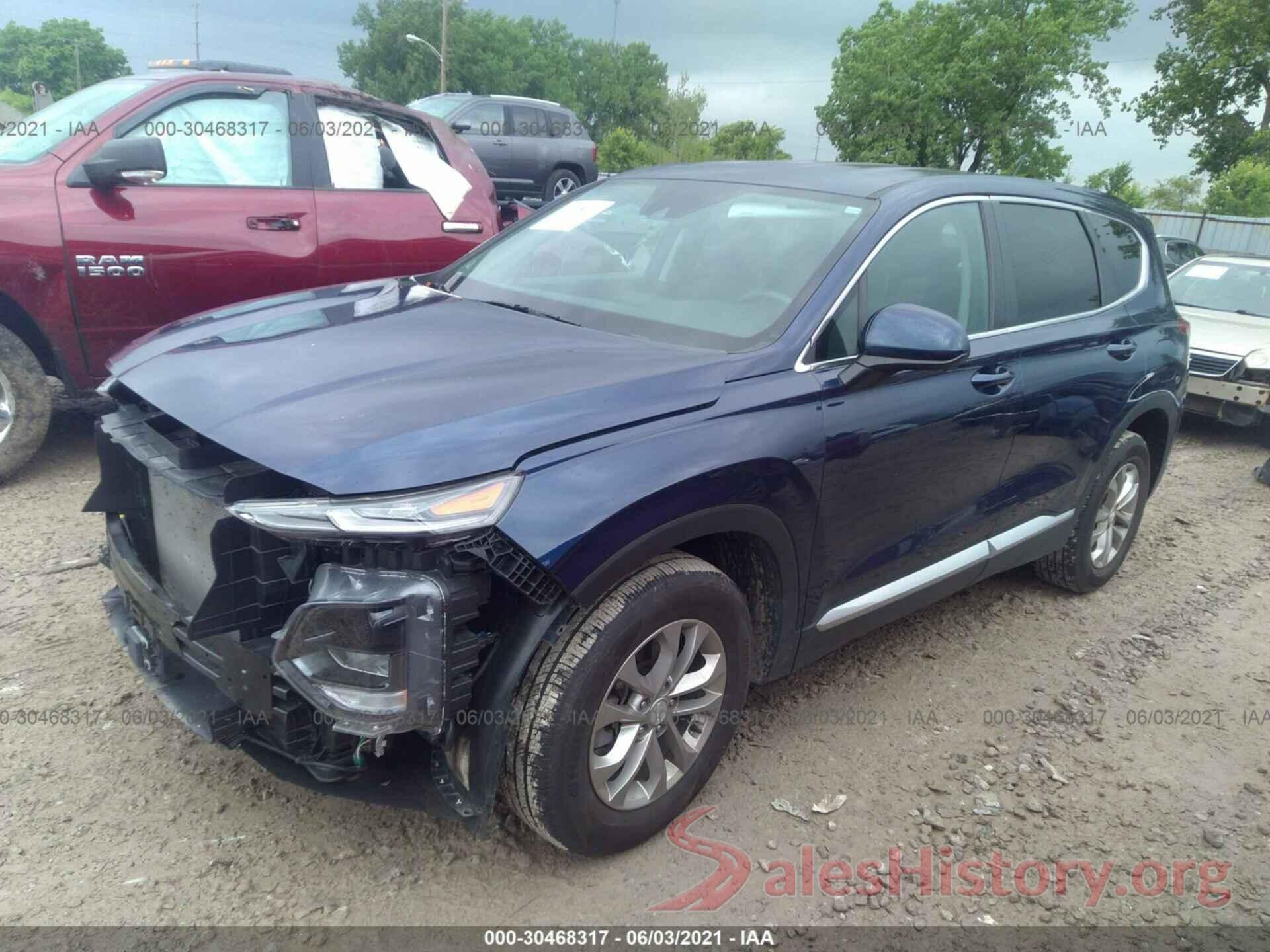 5NMS2CAD8KH113848 2019 HYUNDAI SANTA FE