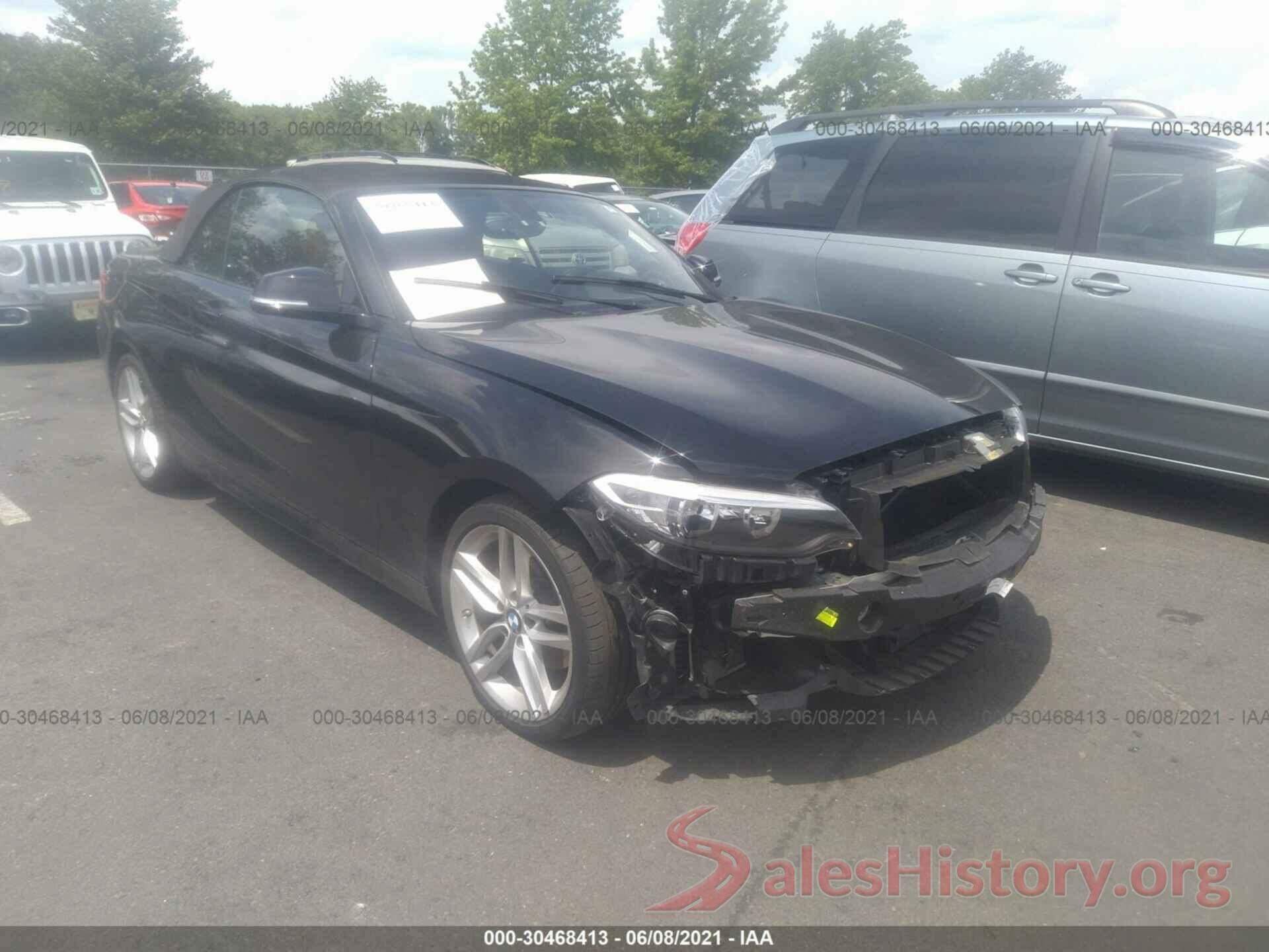 WBA1K9C56GV322629 2016 BMW 2 SERIES