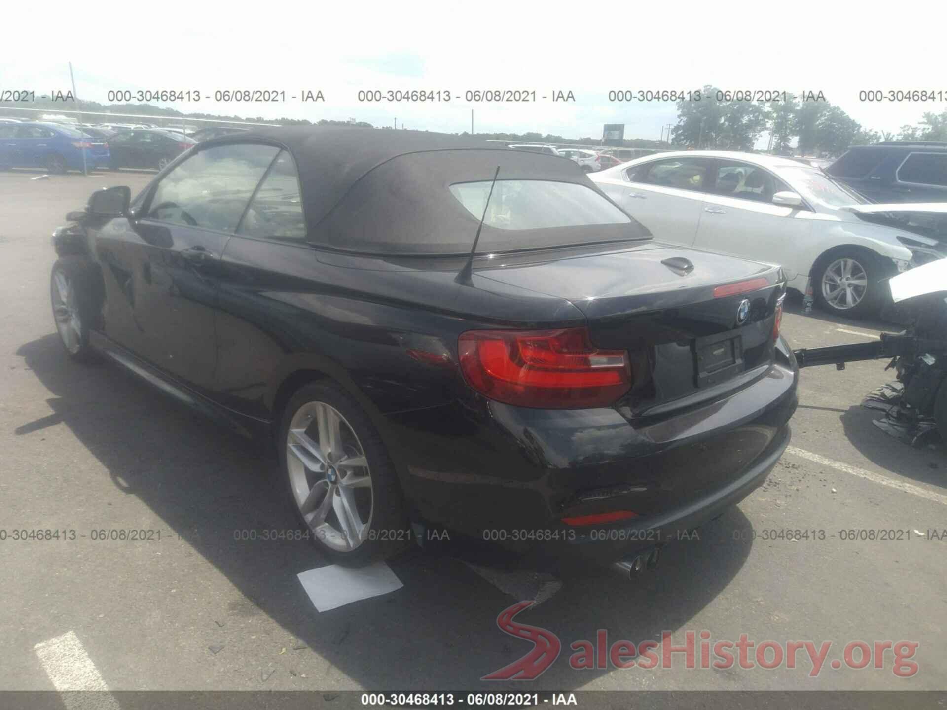 WBA1K9C56GV322629 2016 BMW 2 SERIES