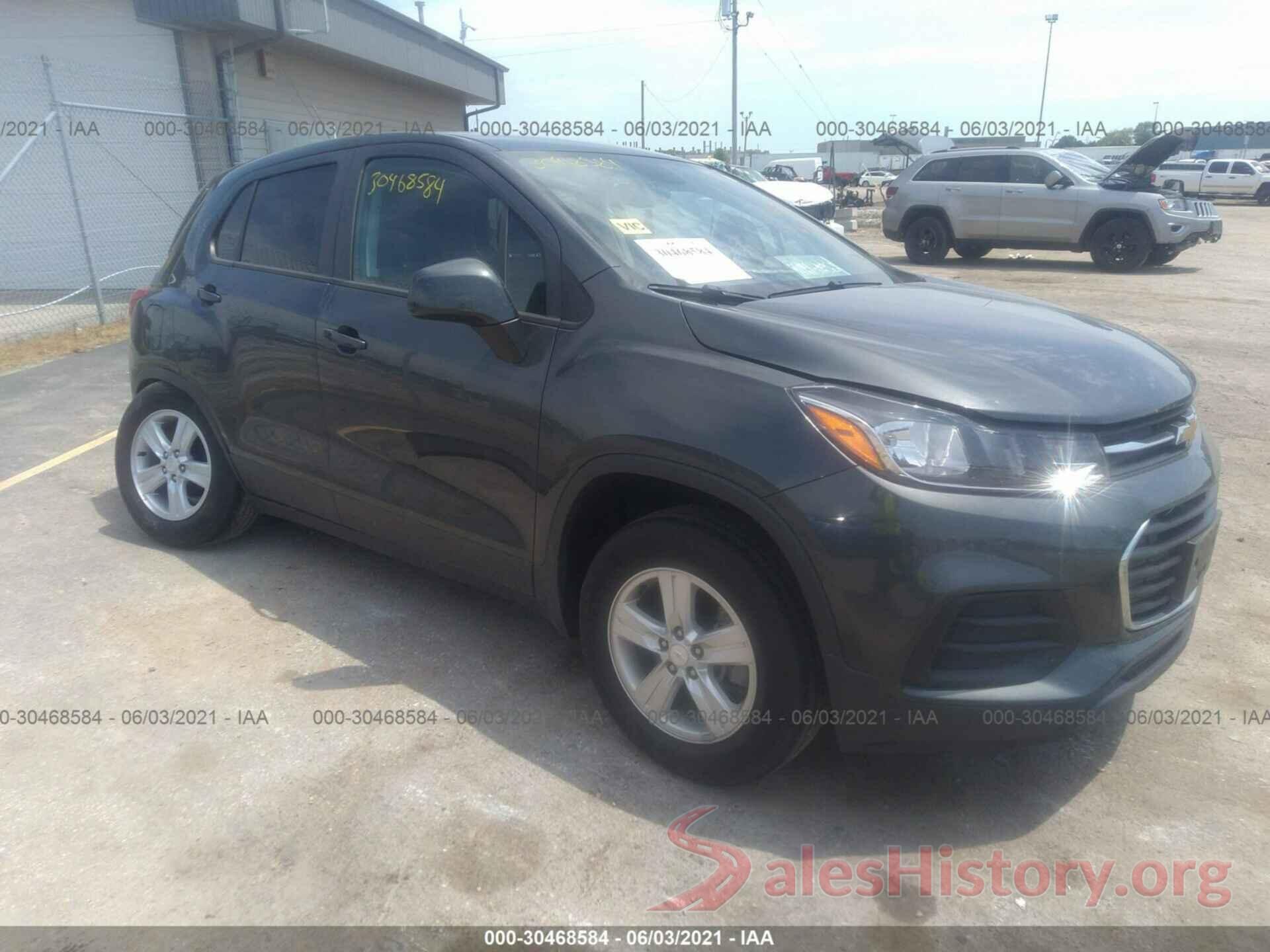 3GNCJKSB1KL291562 2019 CHEVROLET TRAX