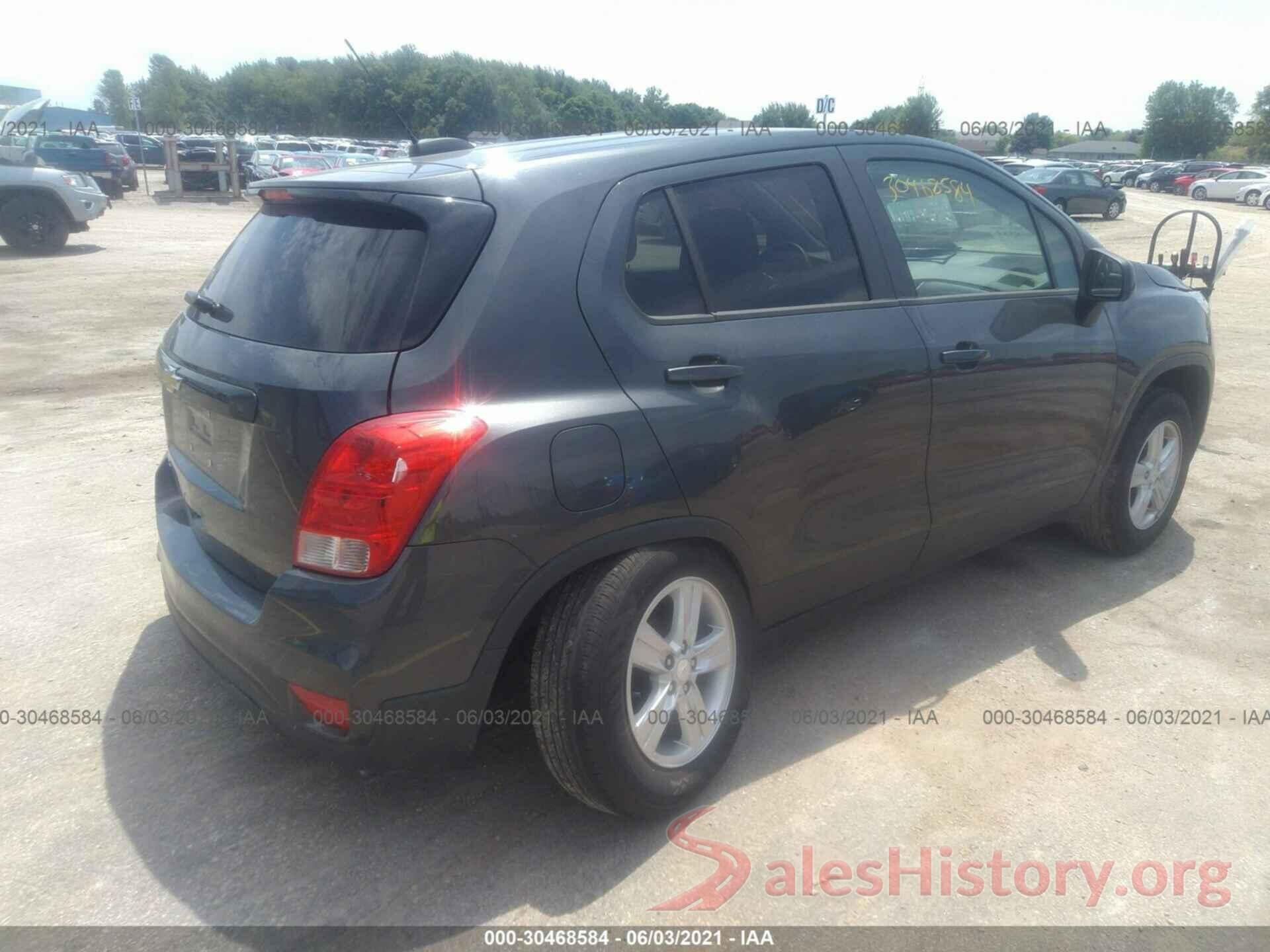 3GNCJKSB1KL291562 2019 CHEVROLET TRAX