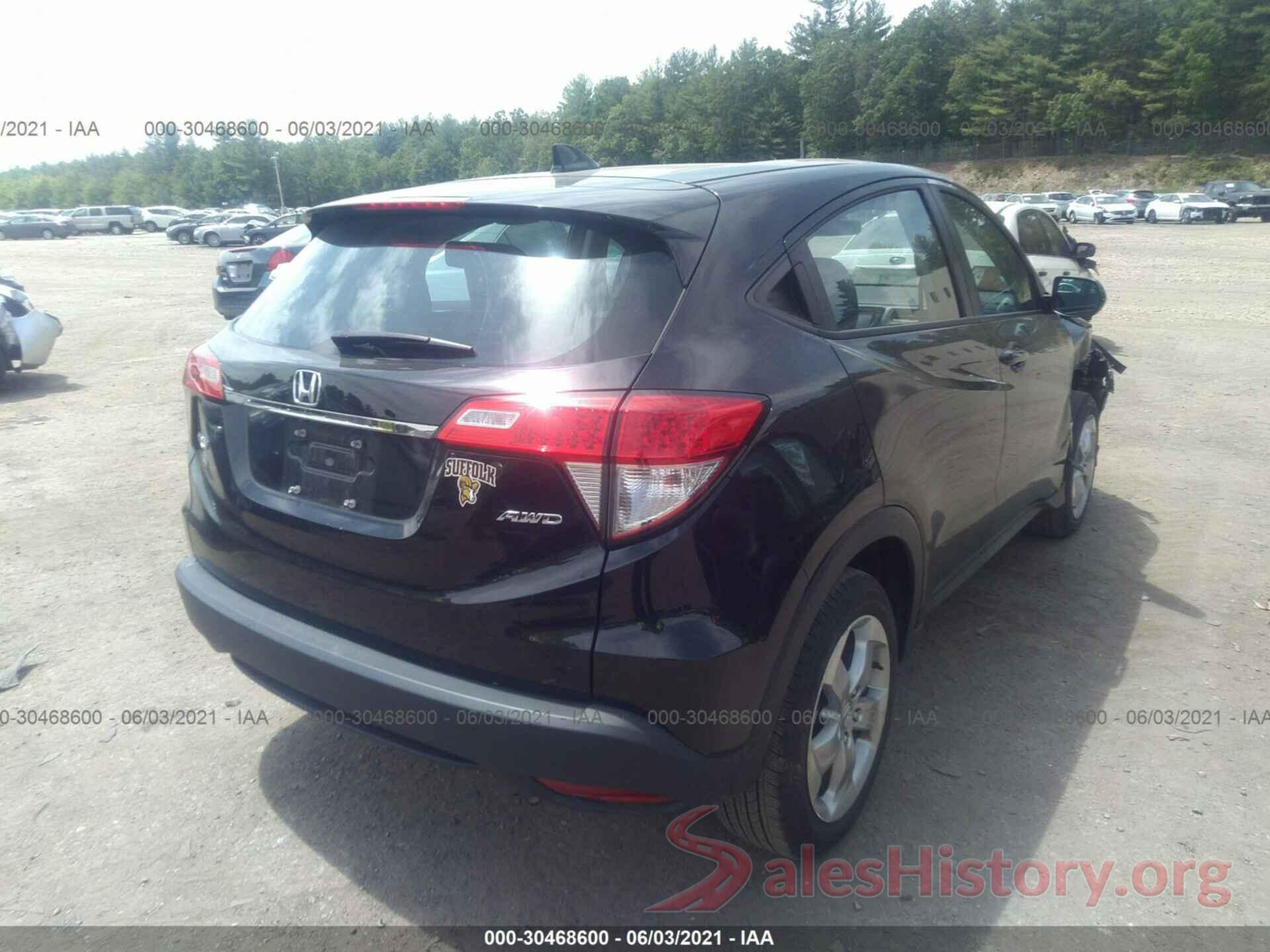 3CZRU6H37KG714231 2019 HONDA HR-V