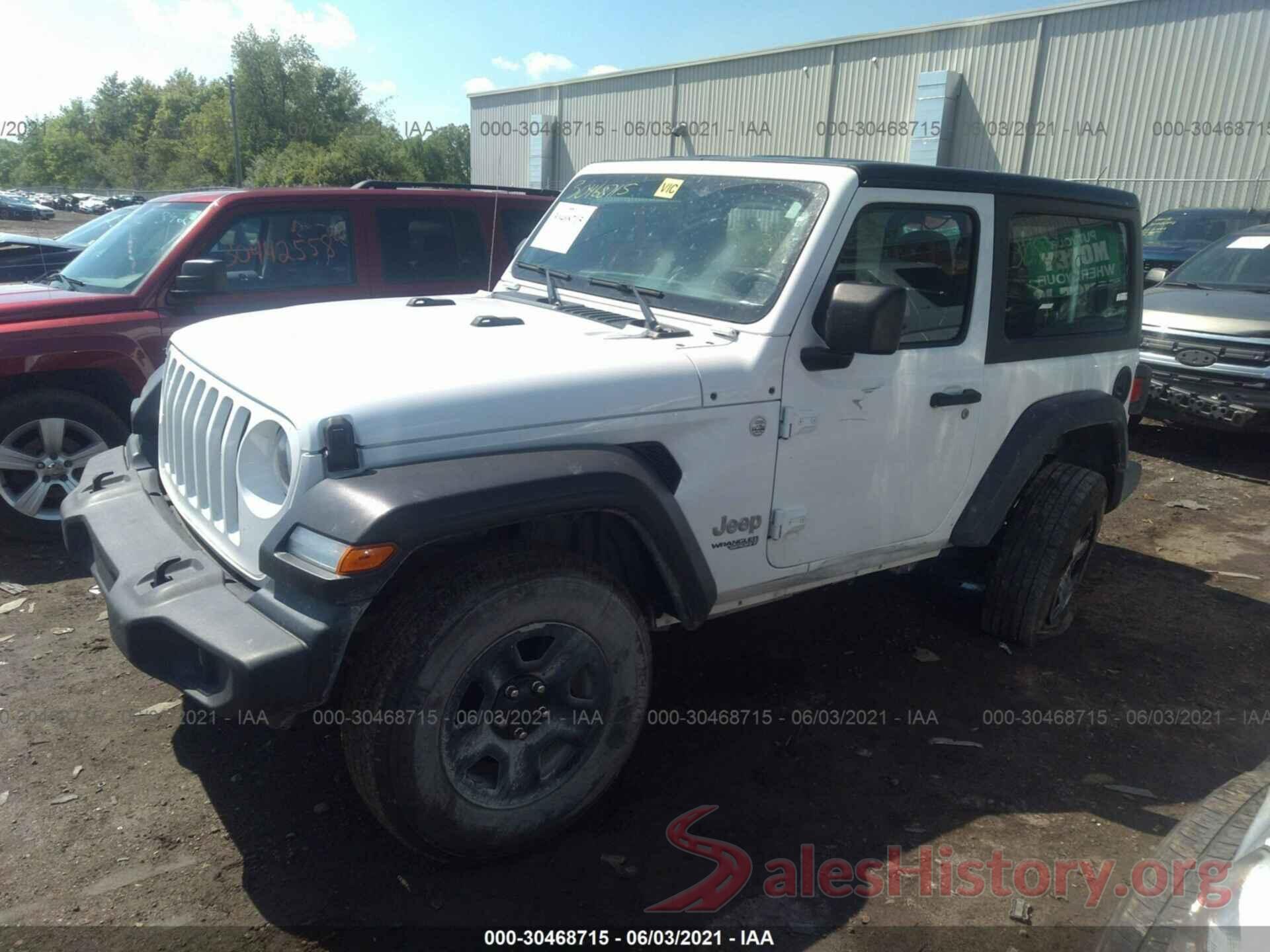 1C4GJXAN0LW183612 2020 JEEP WRANGLER