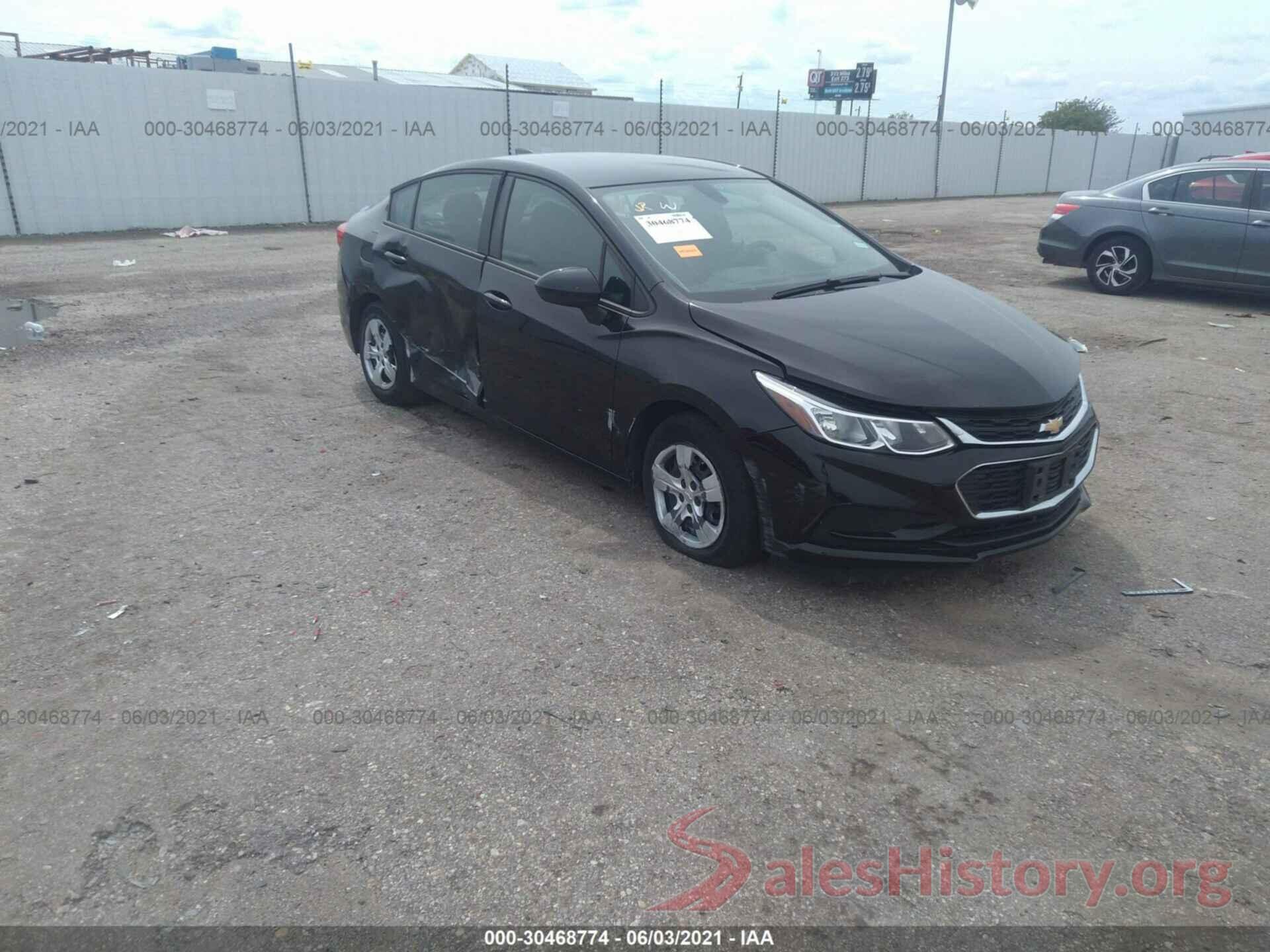 1G1BC5SMXJ7238274 2018 CHEVROLET CRUZE