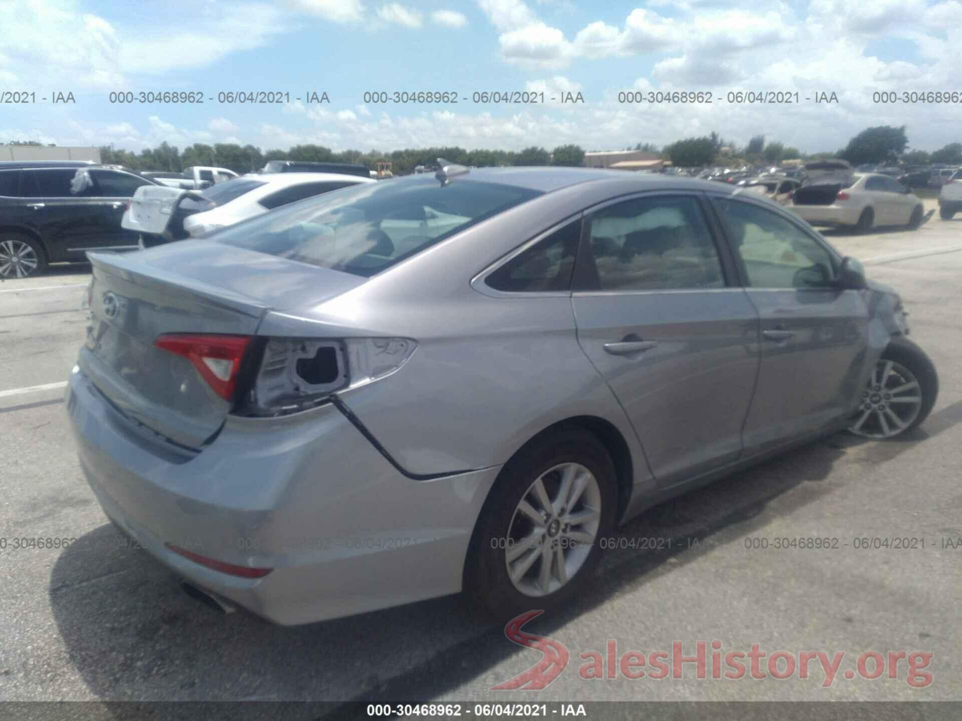 5NPE24AF5HH489326 2017 HYUNDAI SONATA