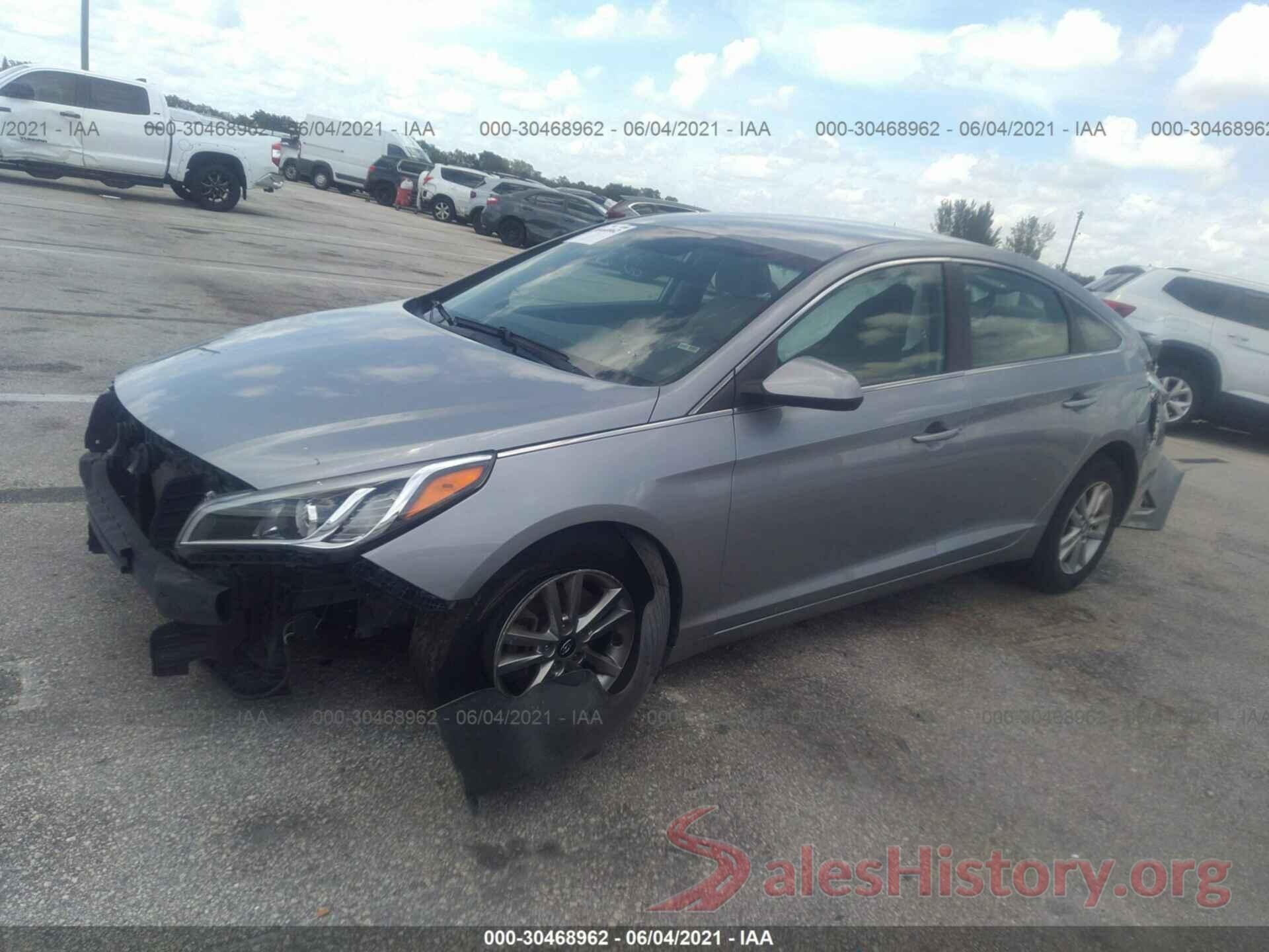 5NPE24AF5HH489326 2017 HYUNDAI SONATA