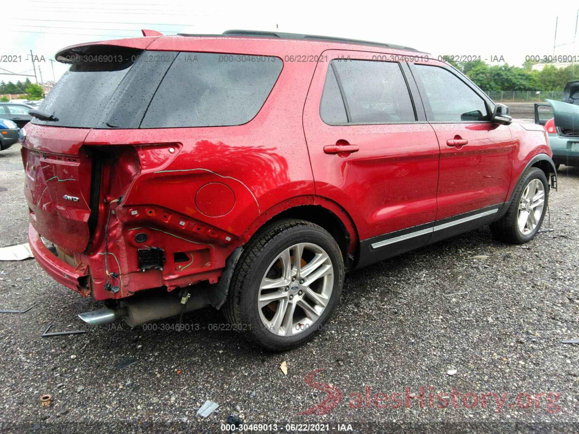 1FM5K8D85HGC16715 2017 FORD EXPLORER