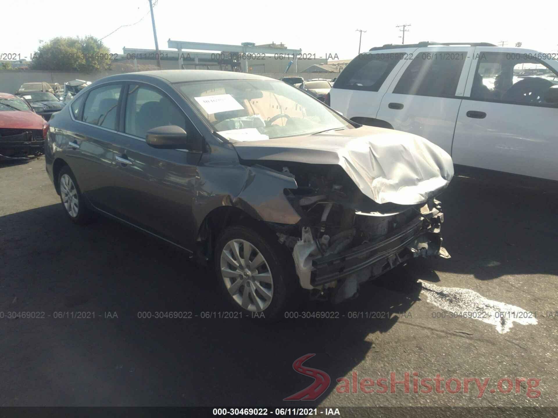 3N1AB7AP1GY293932 2016 NISSAN SENTRA