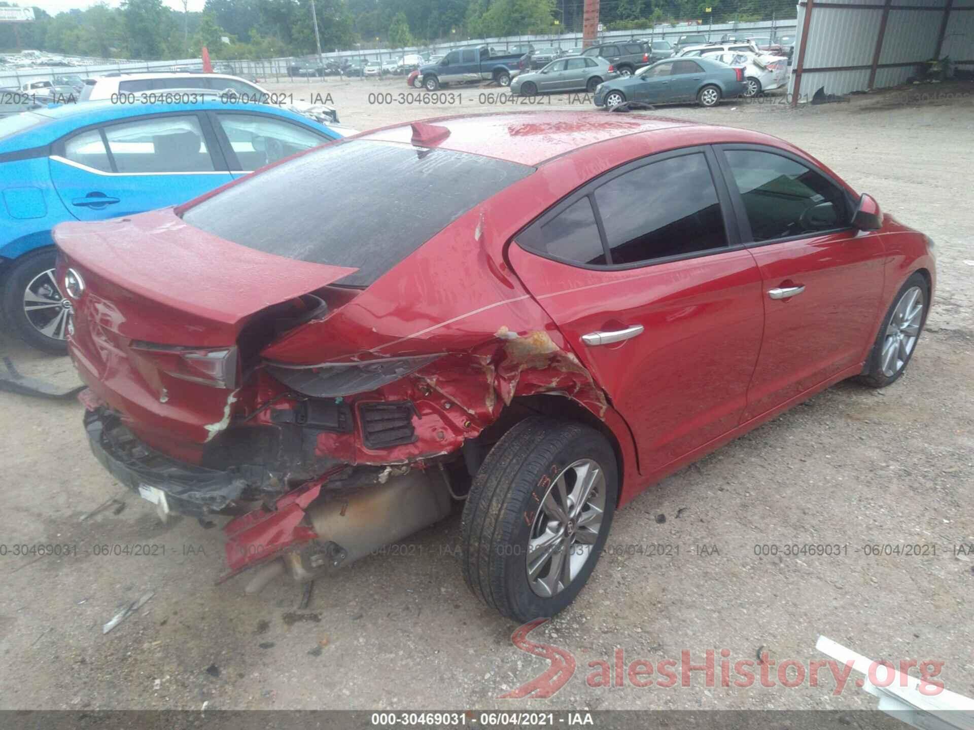 5NPD84LF7JH344155 2018 HYUNDAI ELANTRA