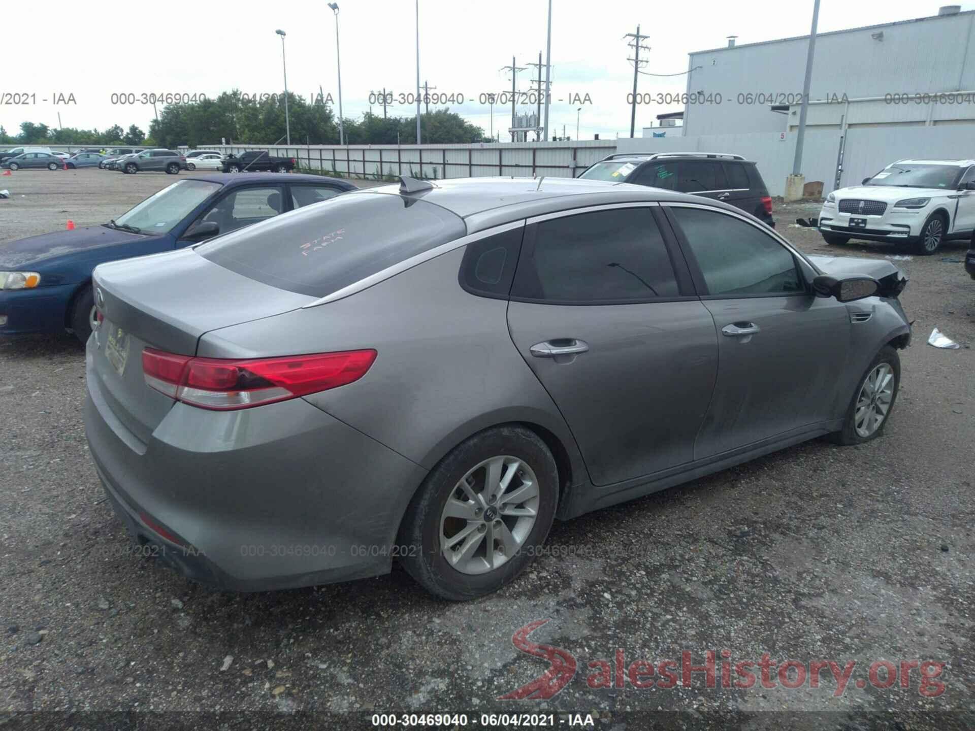 5XXGT4L31GG104153 2016 KIA OPTIMA