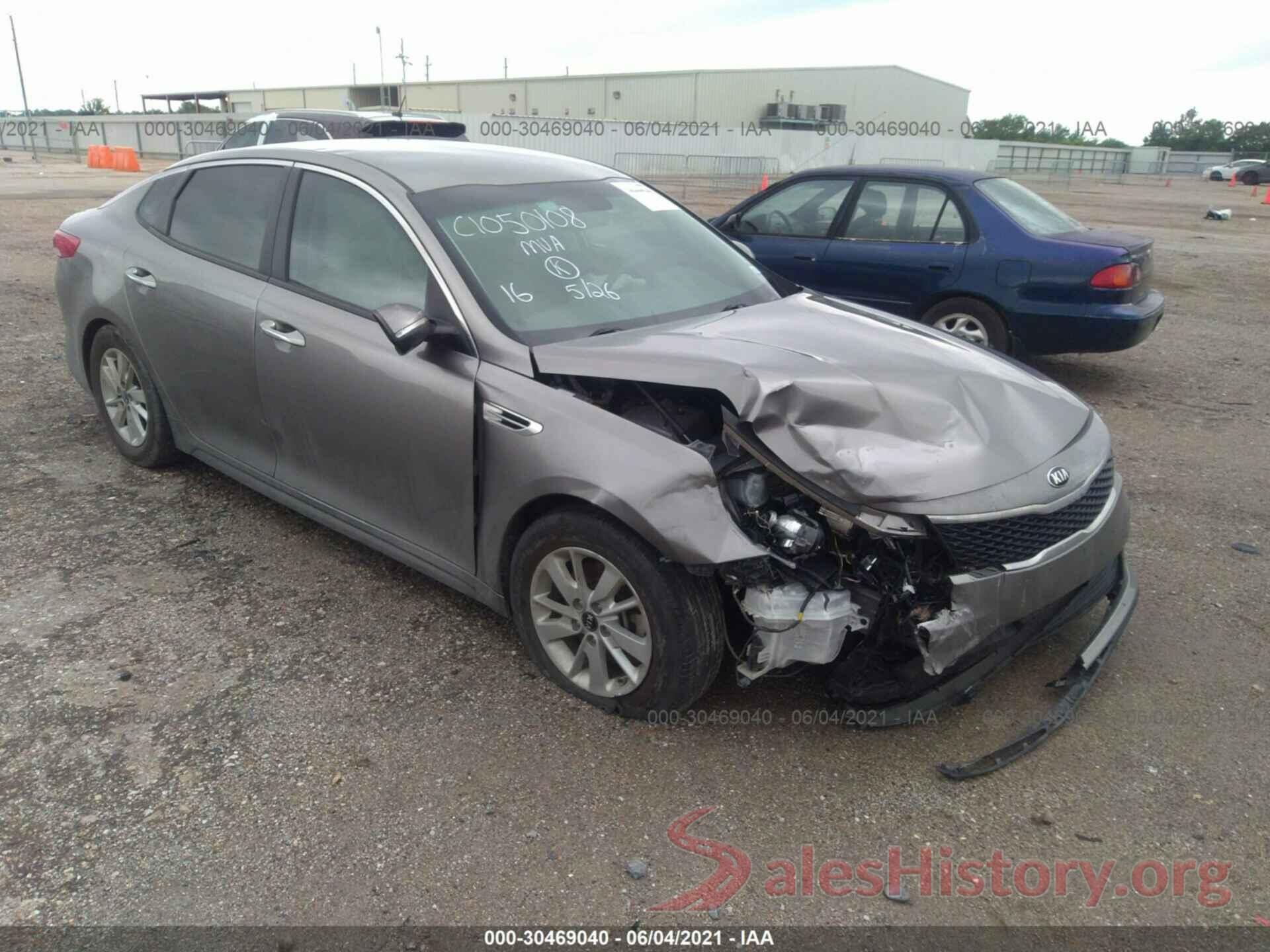 5XXGT4L31GG104153 2016 KIA OPTIMA