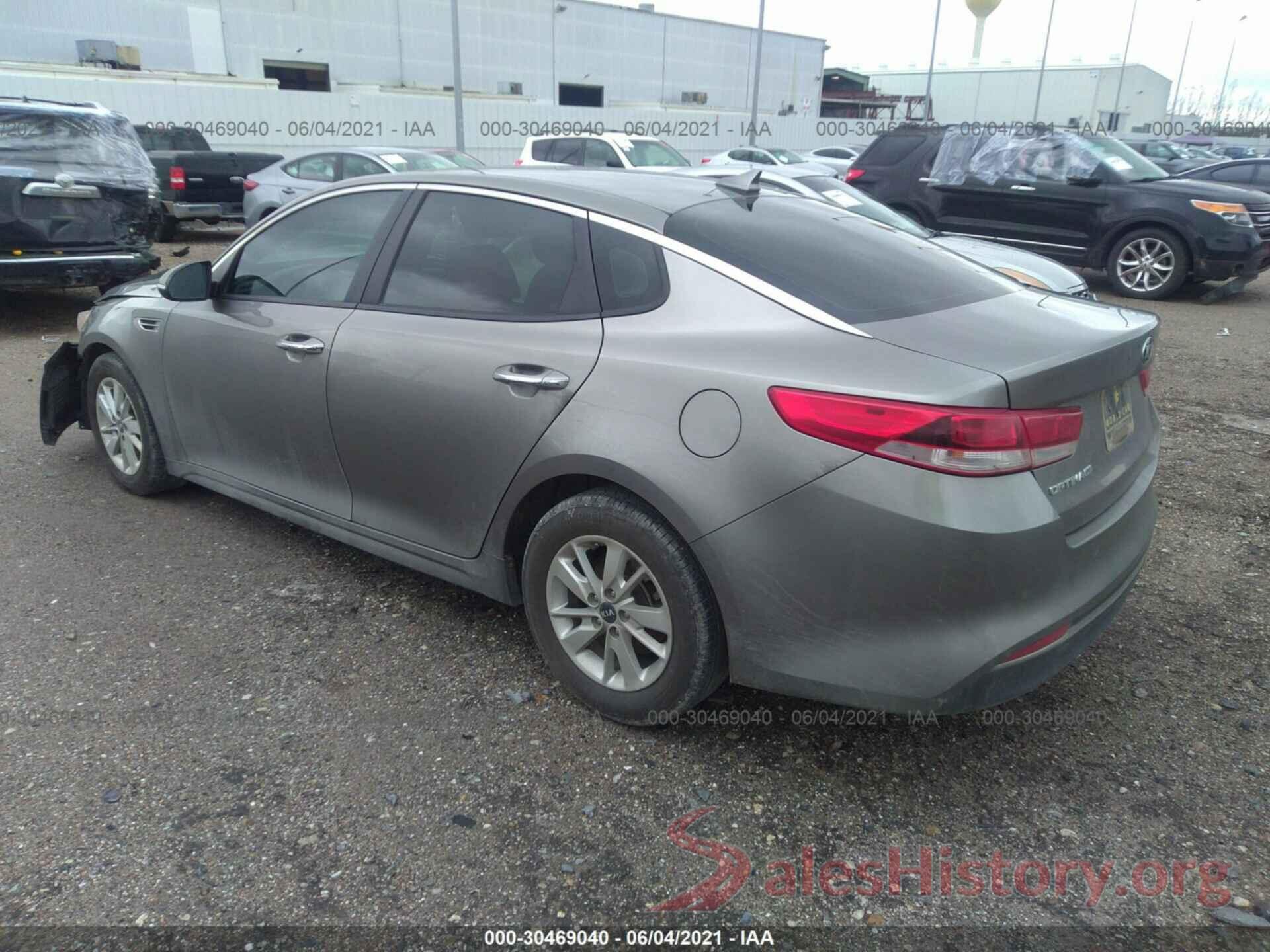 5XXGT4L31GG104153 2016 KIA OPTIMA