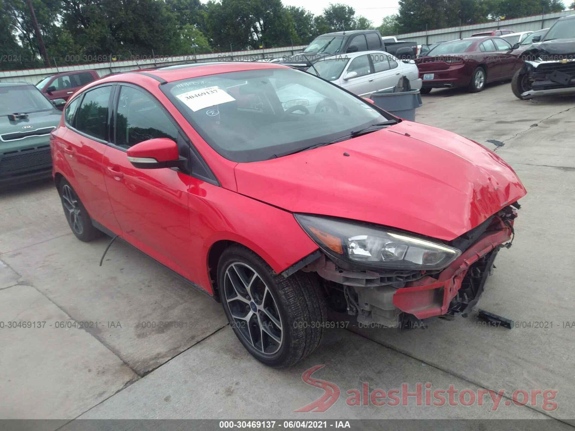 1FADP3M2XHL264529 2017 FORD FOCUS