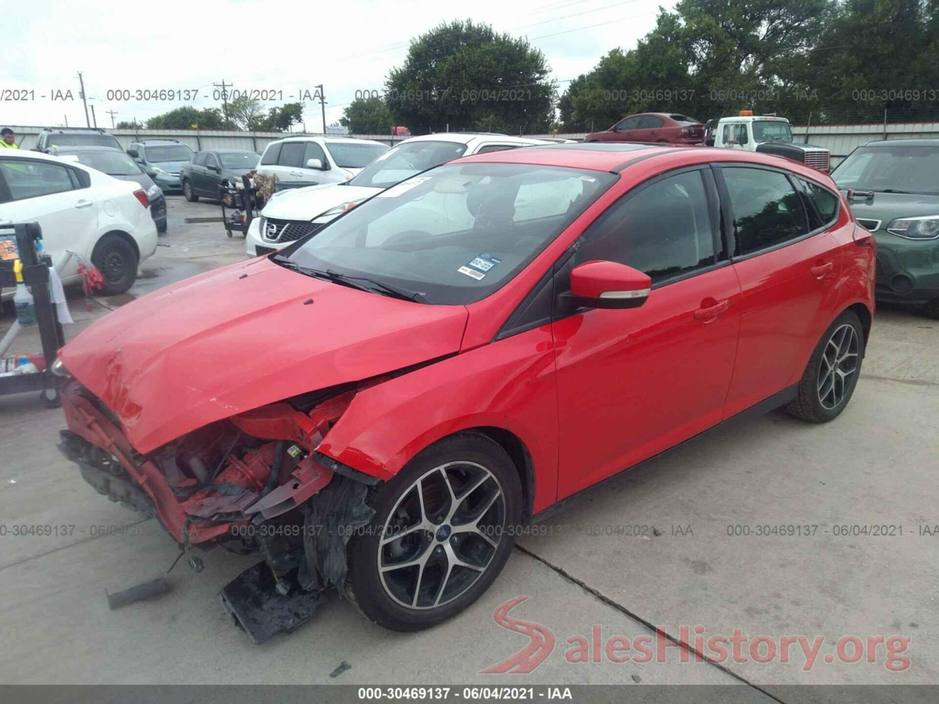 1FADP3M2XHL264529 2017 FORD FOCUS