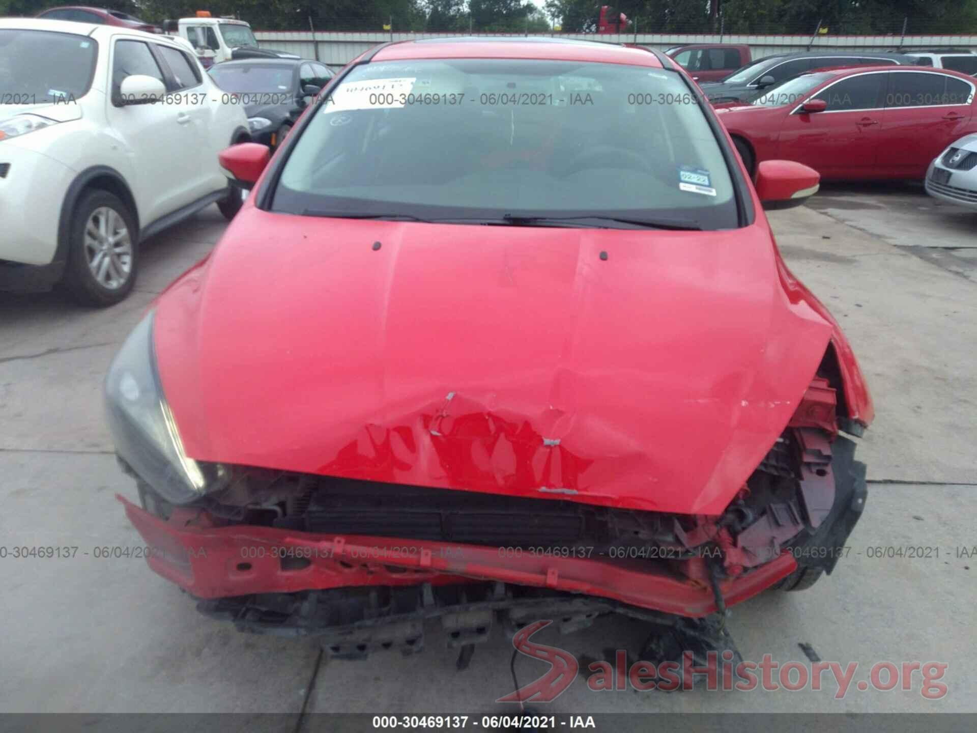 1FADP3M2XHL264529 2017 FORD FOCUS