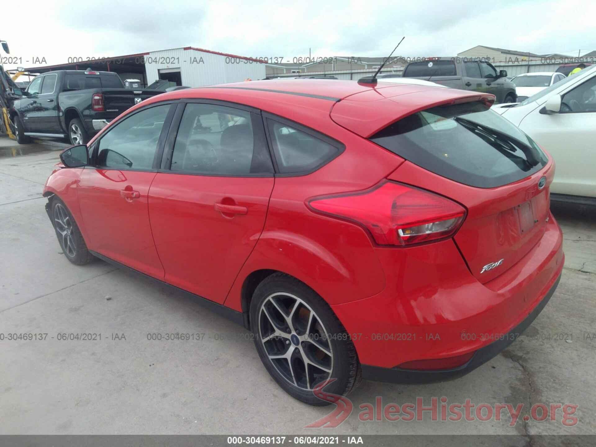 1FADP3M2XHL264529 2017 FORD FOCUS