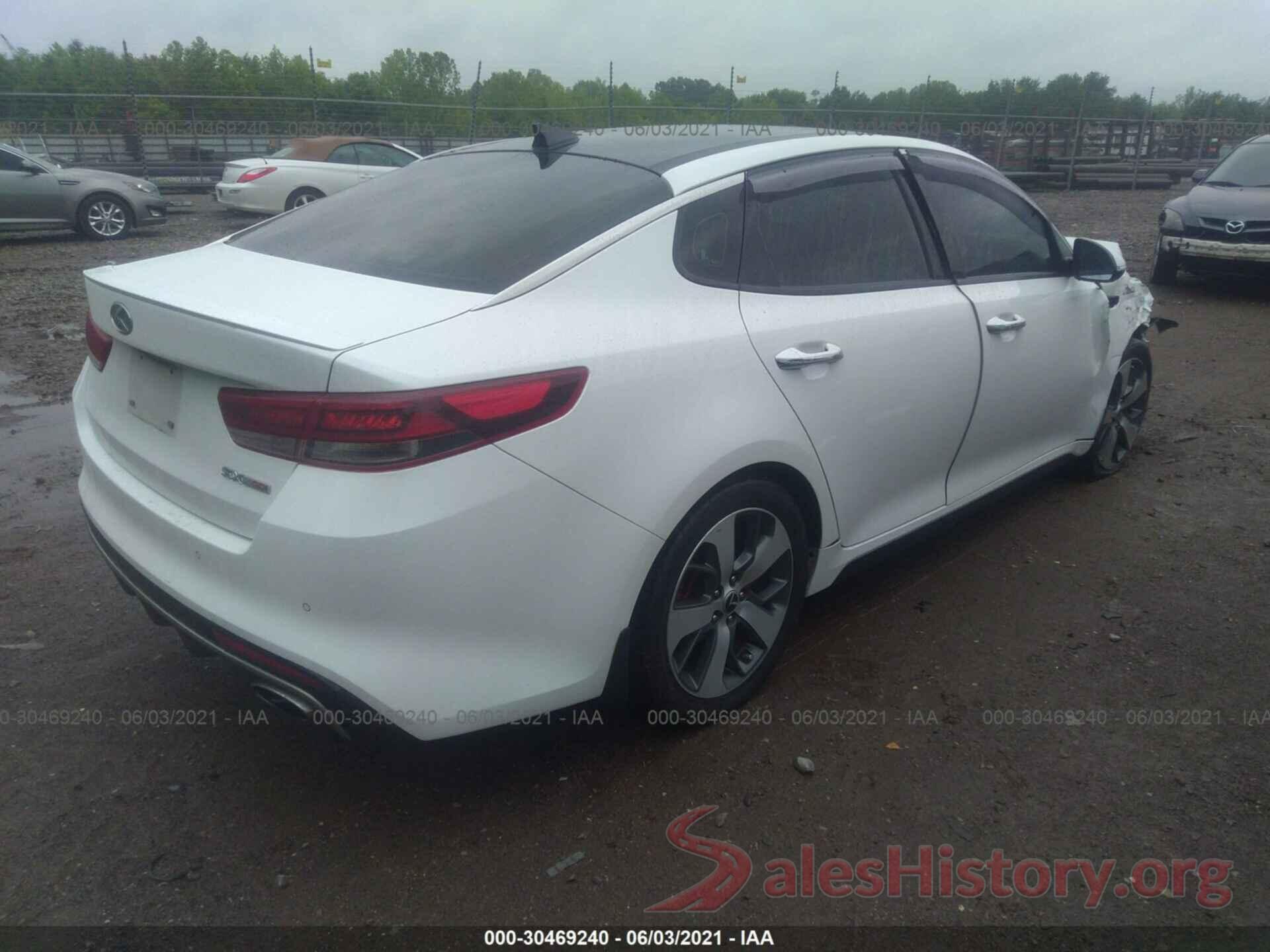 5XXGW4L28GG014836 2016 KIA OPTIMA