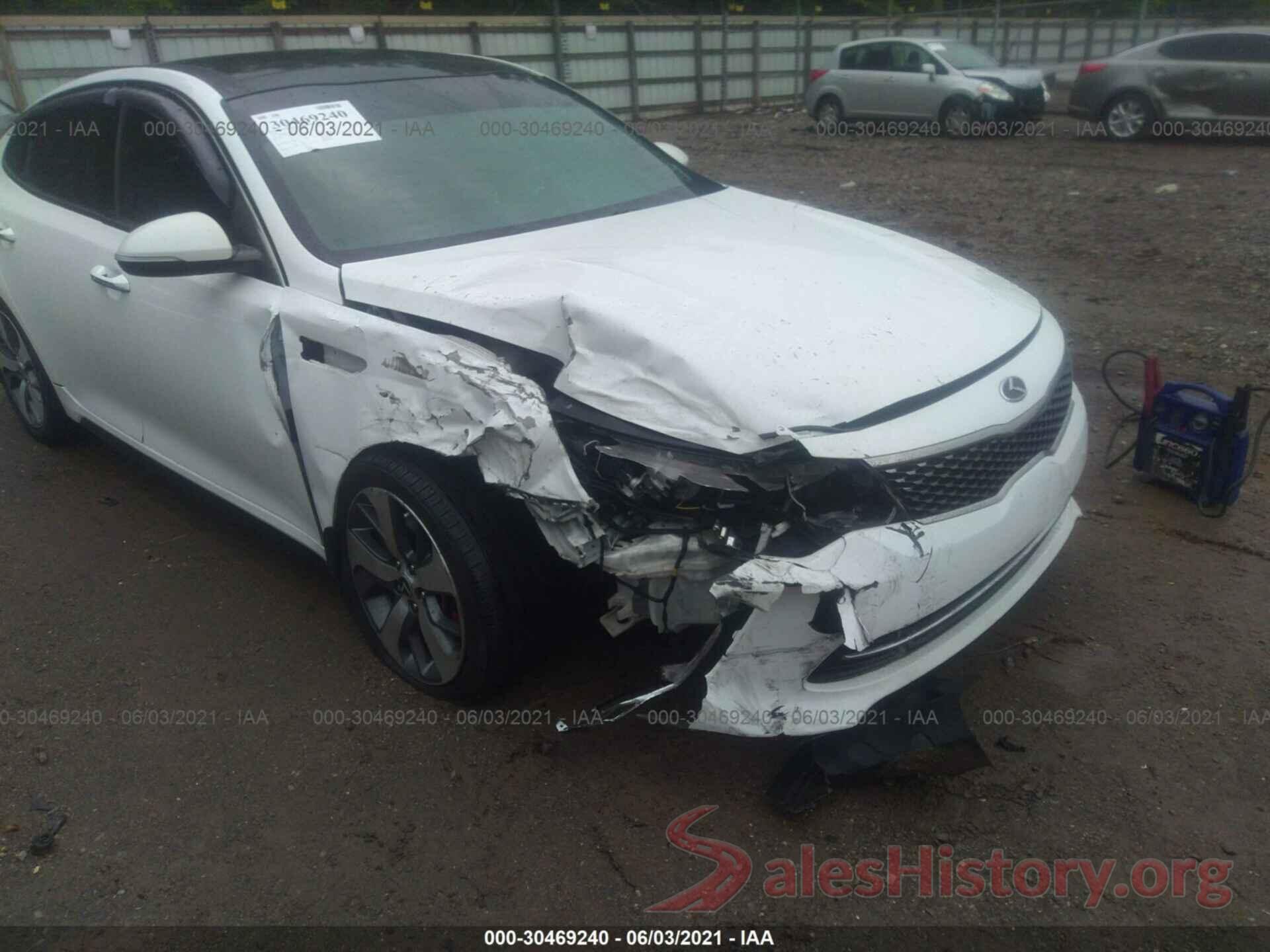 5XXGW4L28GG014836 2016 KIA OPTIMA