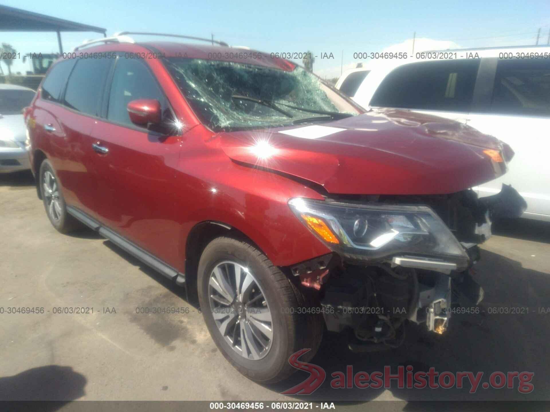 5N1DR2MN5HC698488 2017 NISSAN PATHFINDER