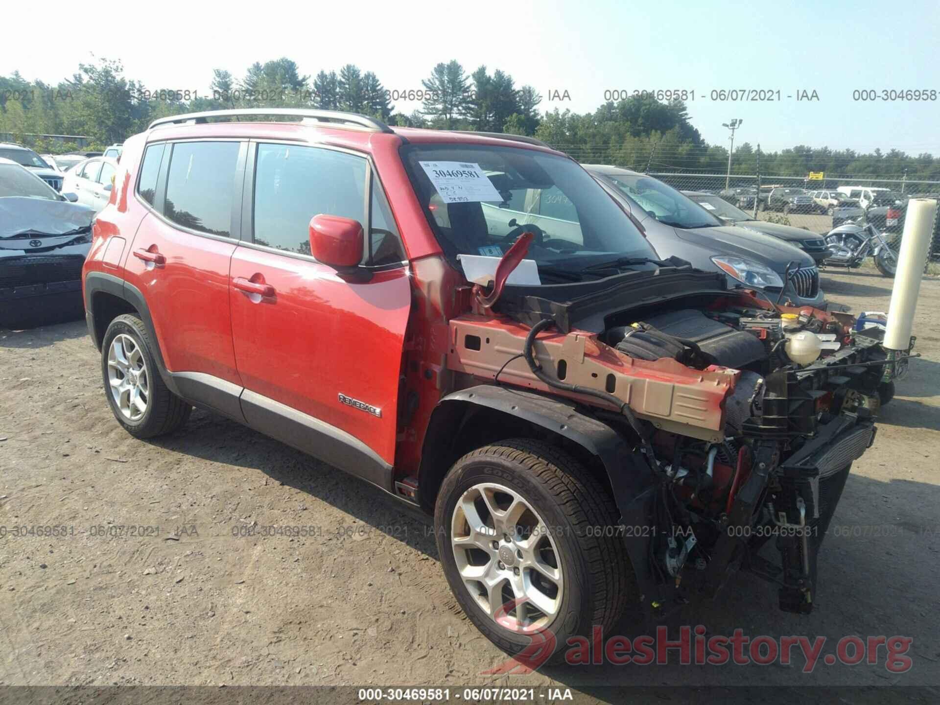 ZACCJBBTXGPC80740 2016 JEEP RENEGADE