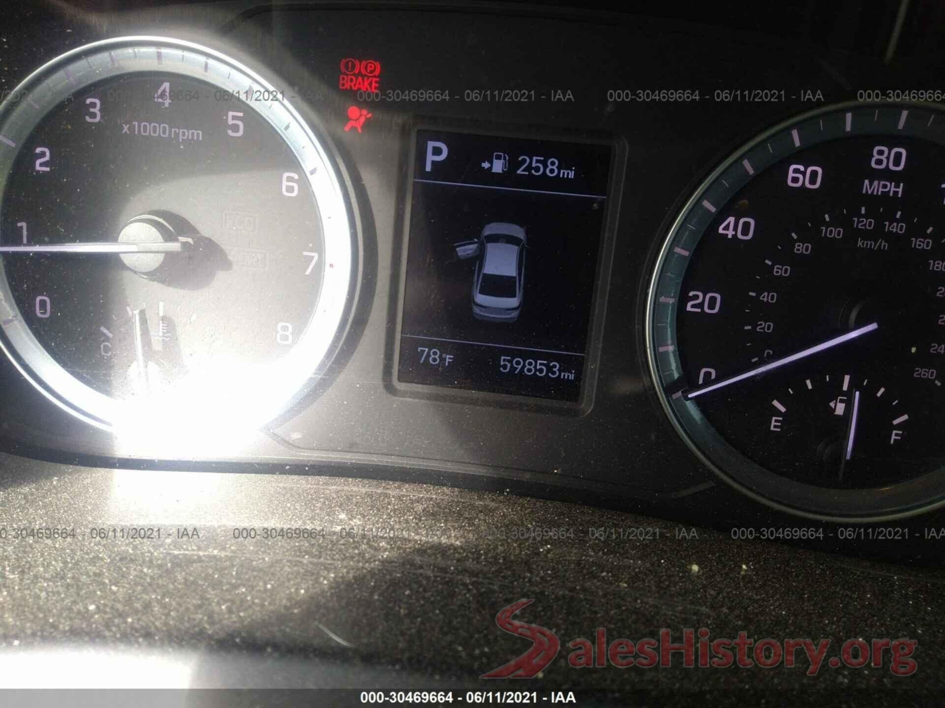 5NPE24AF7KH814064 2019 HYUNDAI SONATA