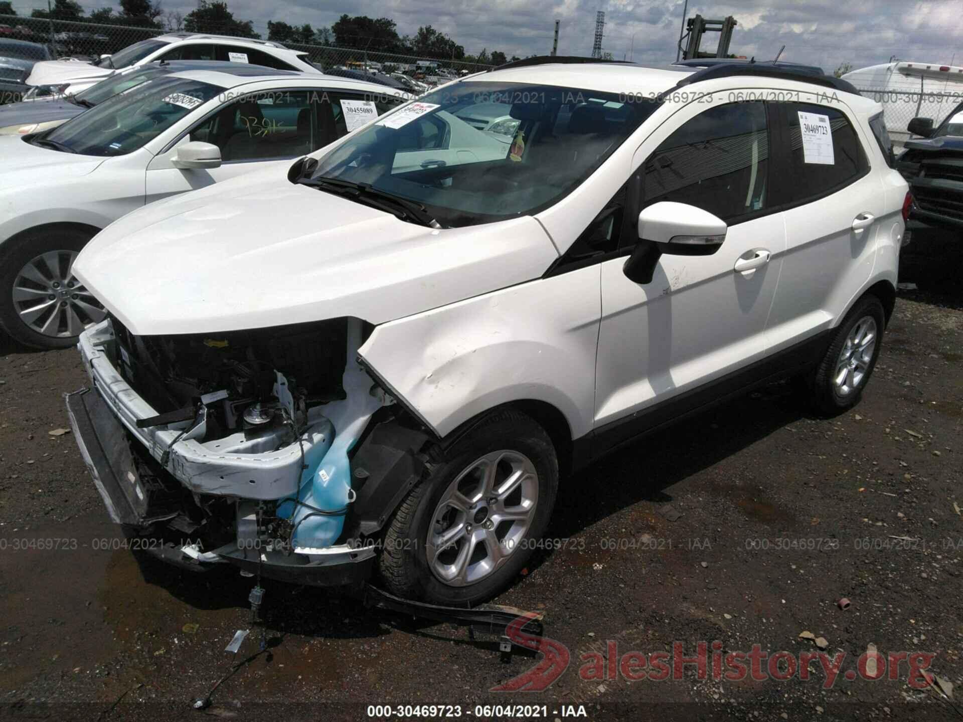 MAJ3S2GE2KC296389 2019 FORD ECOSPORT