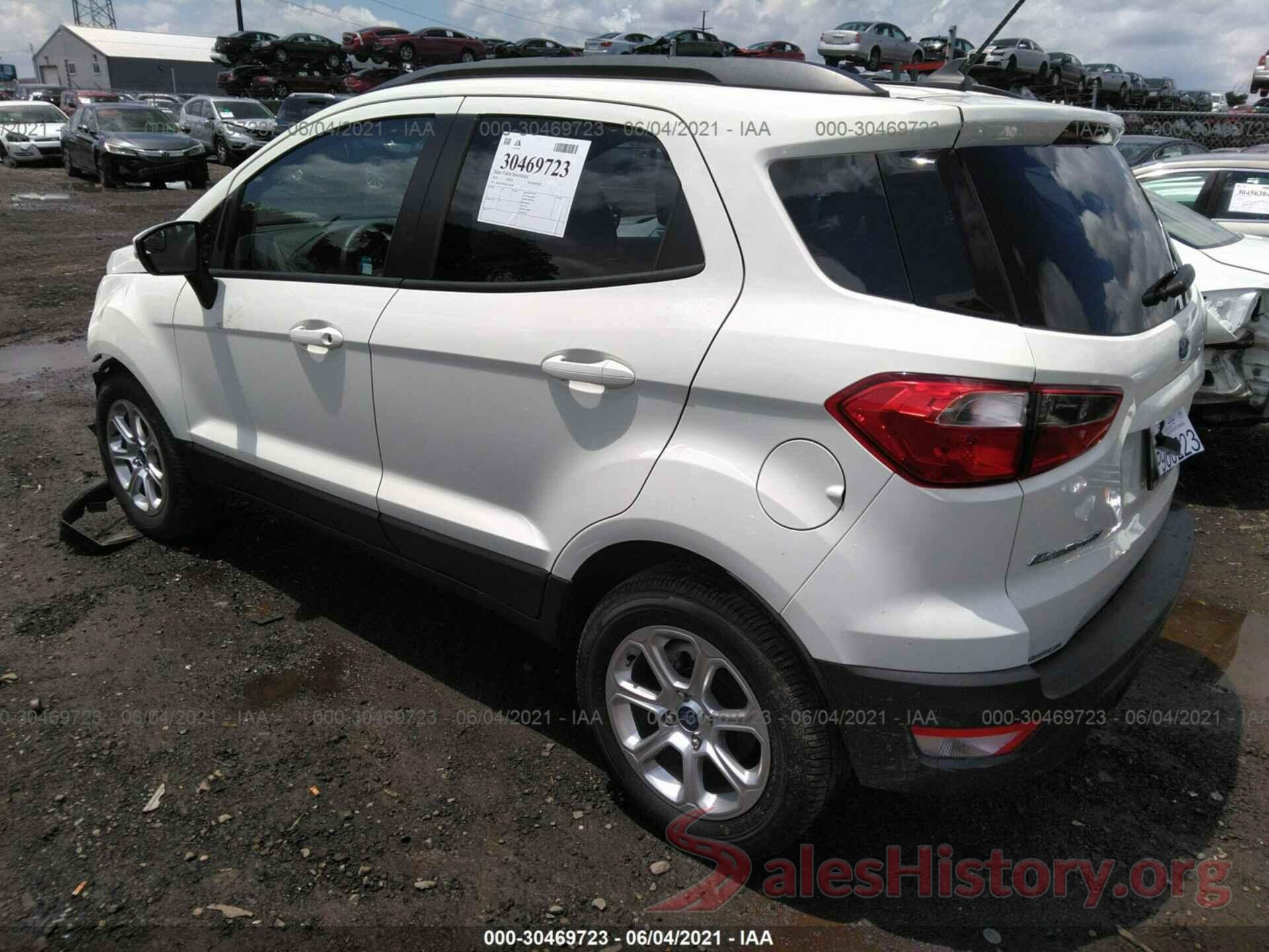 MAJ3S2GE2KC296389 2019 FORD ECOSPORT