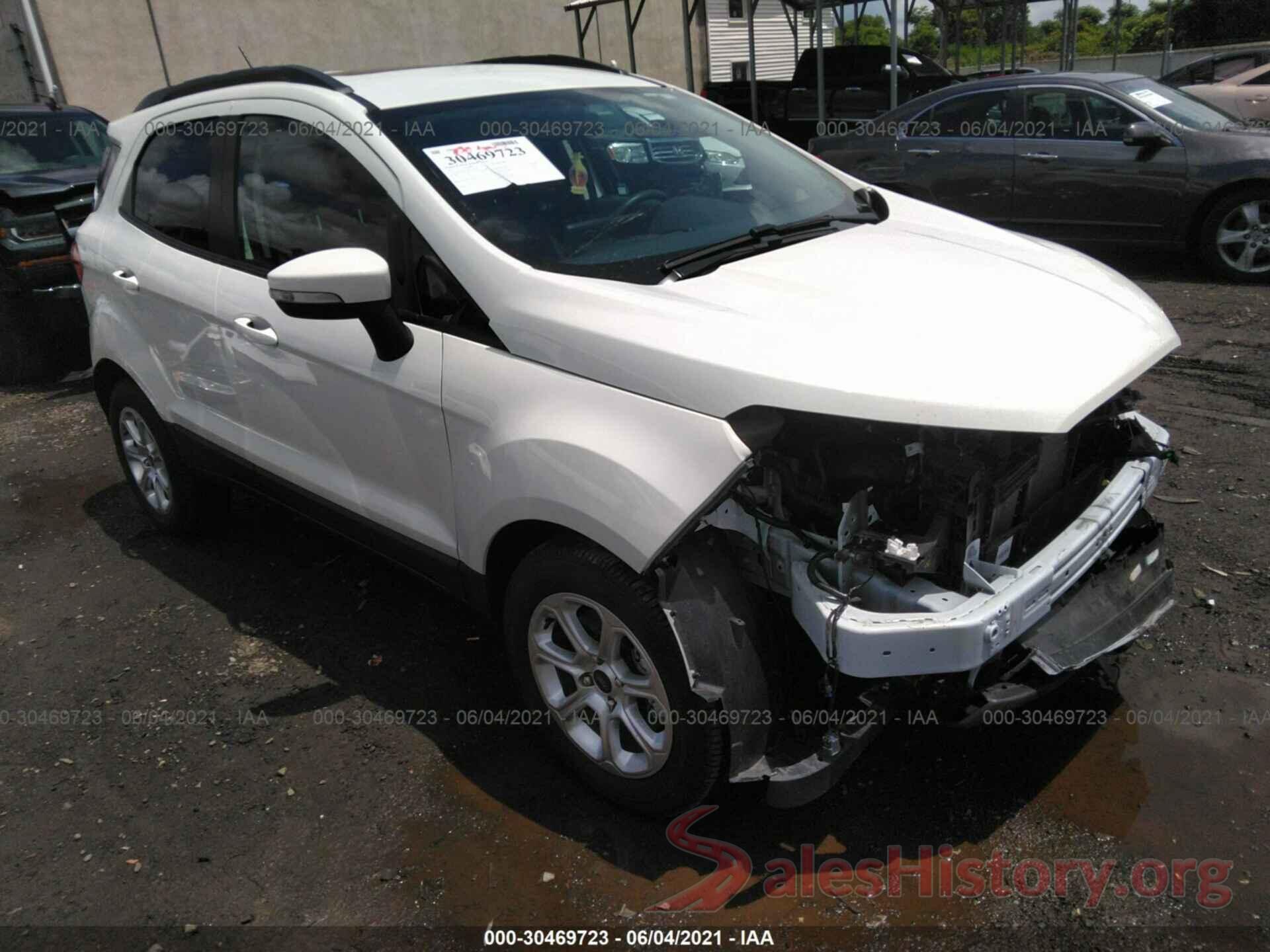 MAJ3S2GE2KC296389 2019 FORD ECOSPORT