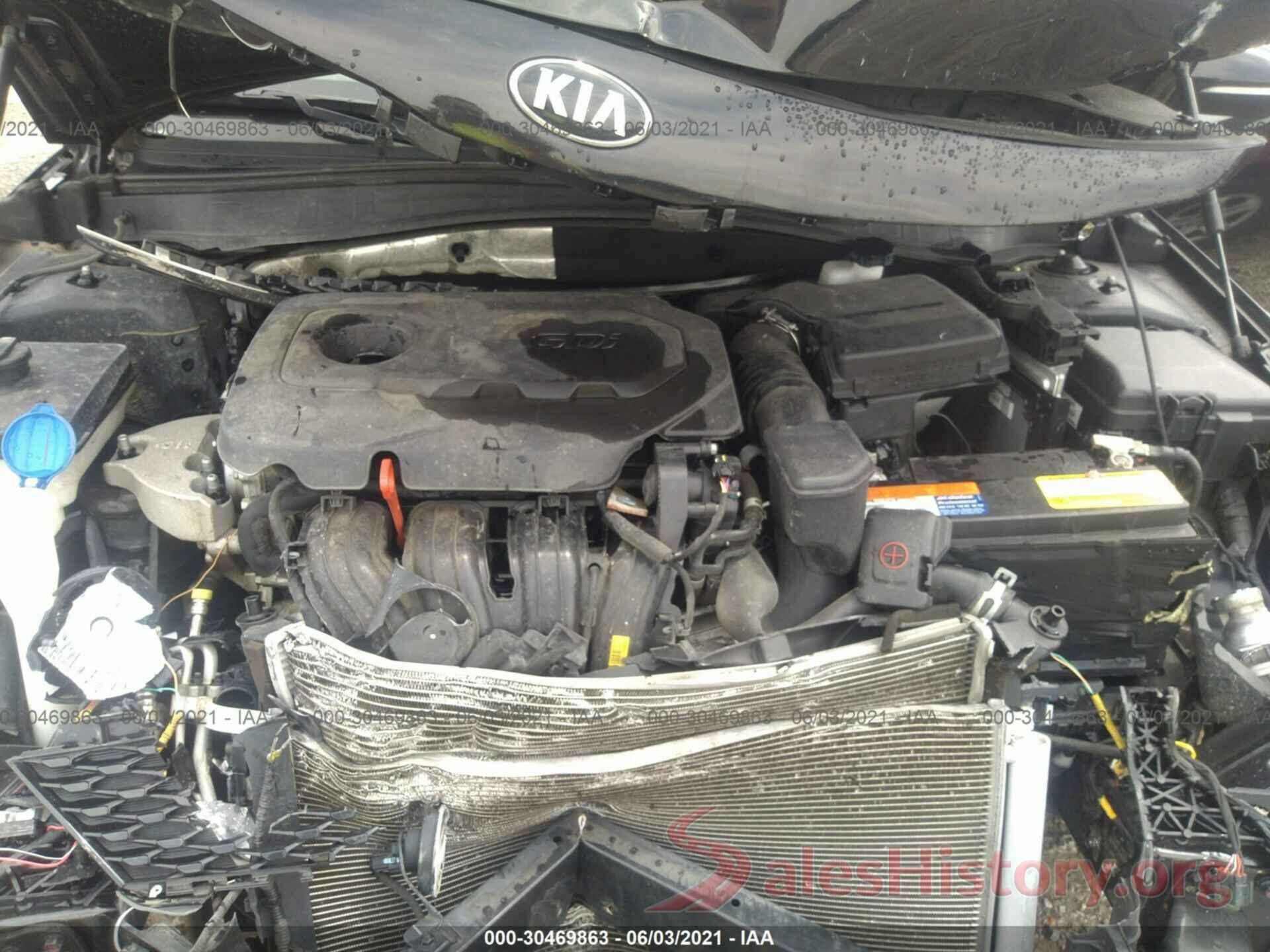 5XXGT4L37GG075676 2016 KIA OPTIMA