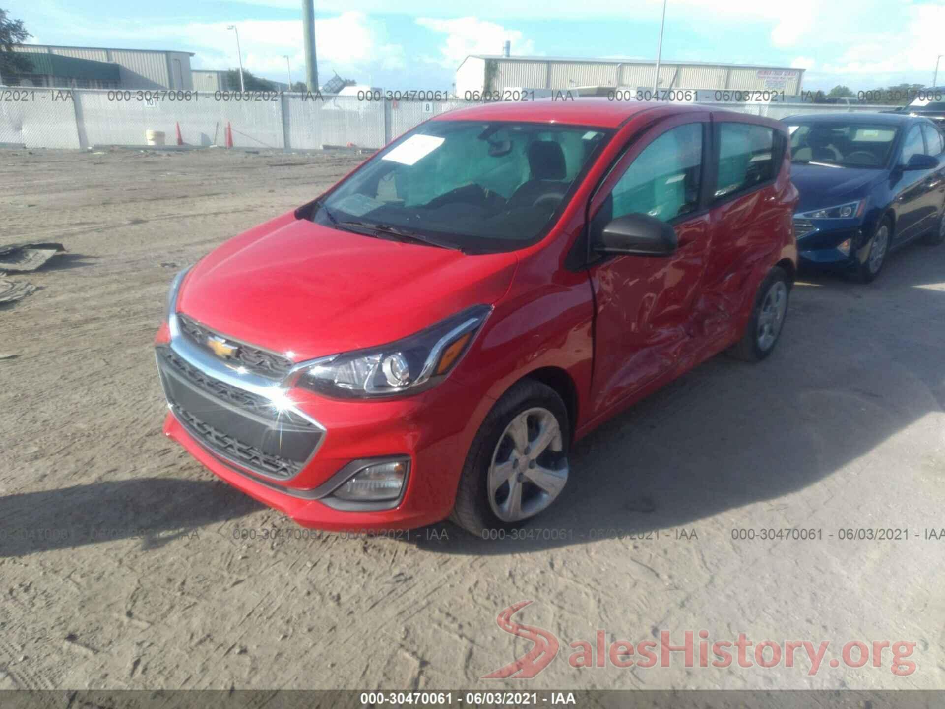 KL8CB6SA6LC430322 2020 CHEVROLET SPARK