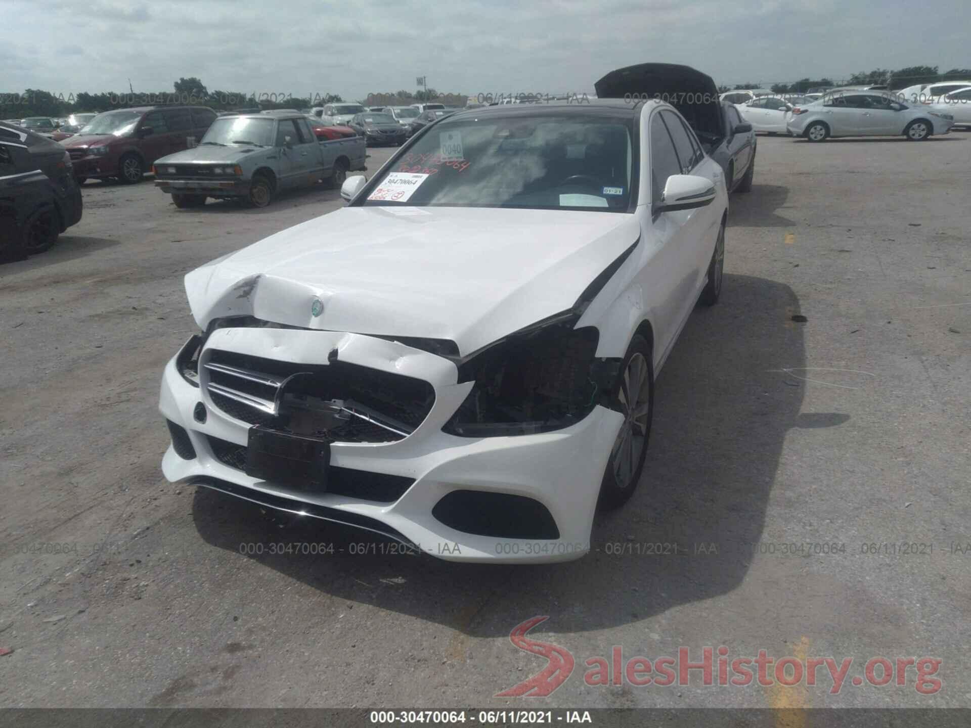 55SWF4JB1HU188619 2017 MERCEDES-BENZ C-CLASS