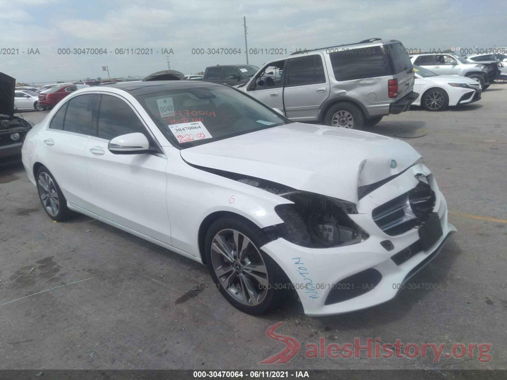 55SWF4JB1HU188619 2017 MERCEDES-BENZ C-CLASS