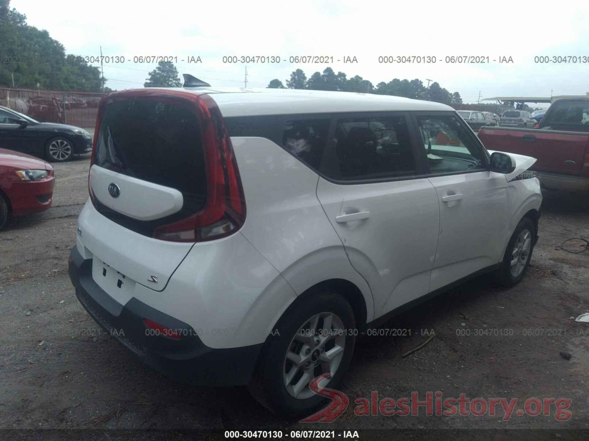 KNDJ23AU4M7752864 2021 KIA SOUL