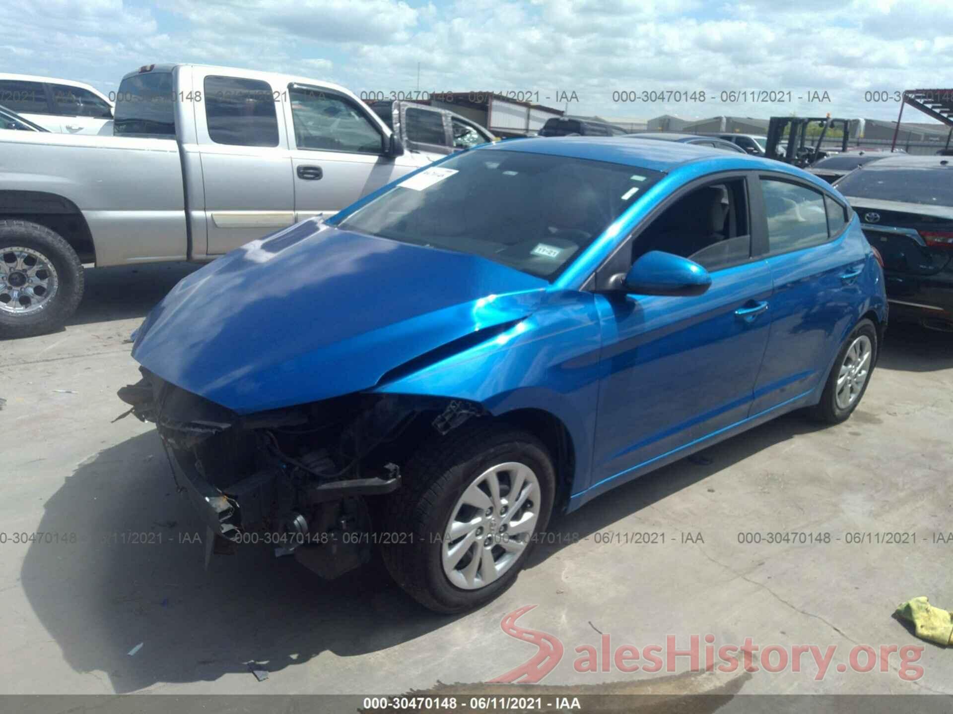 KMHD74LF1HU329732 2017 HYUNDAI ELANTRA