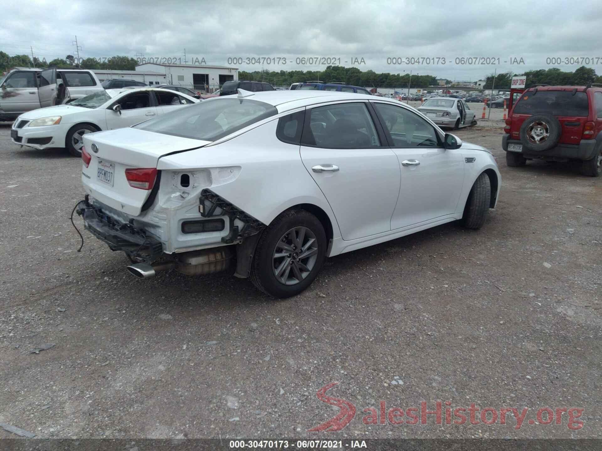 5XXGT4L37LG437693 2020 KIA OPTIMA