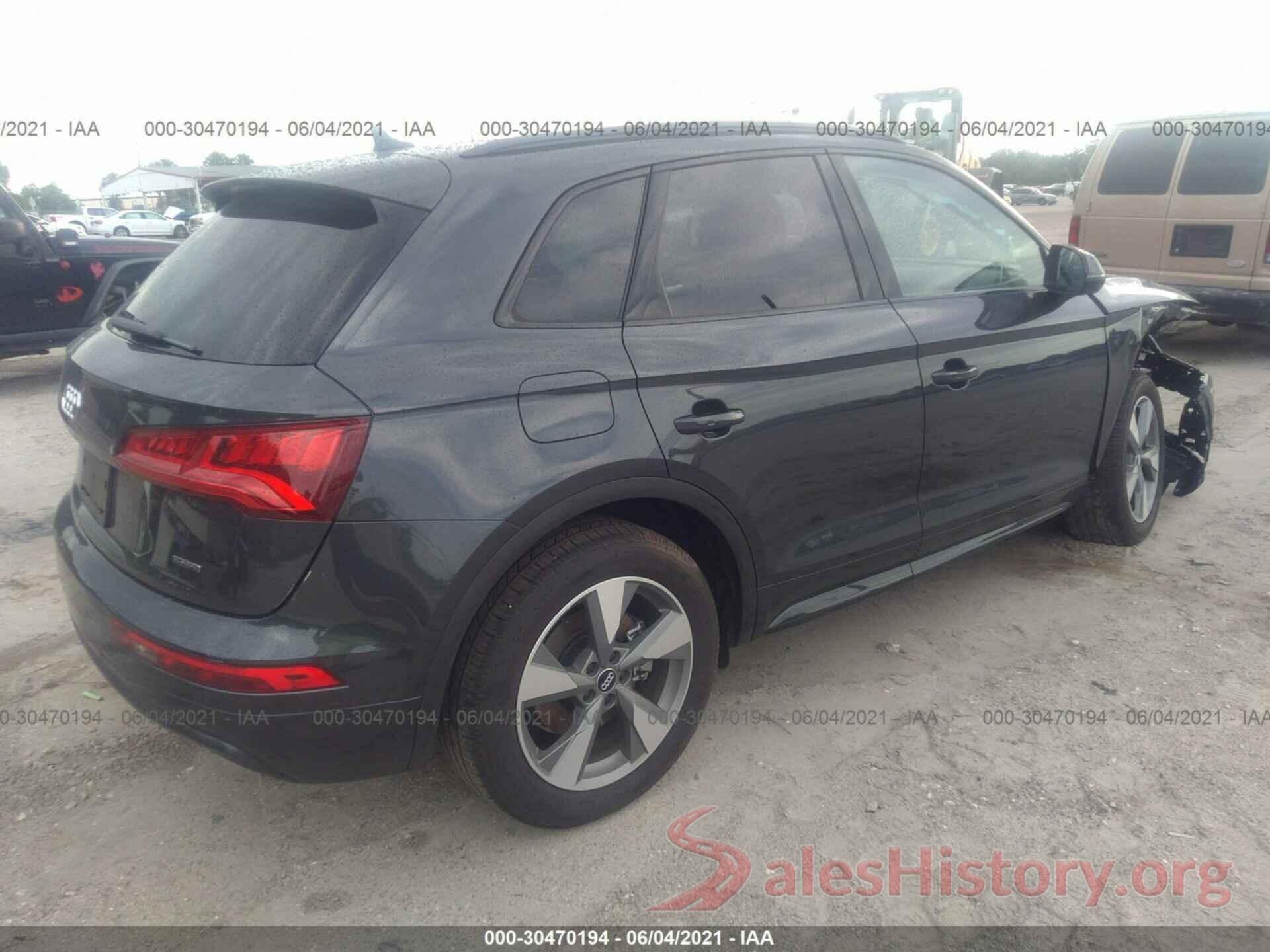 WA1ANAFY4L2111629 2020 AUDI Q5