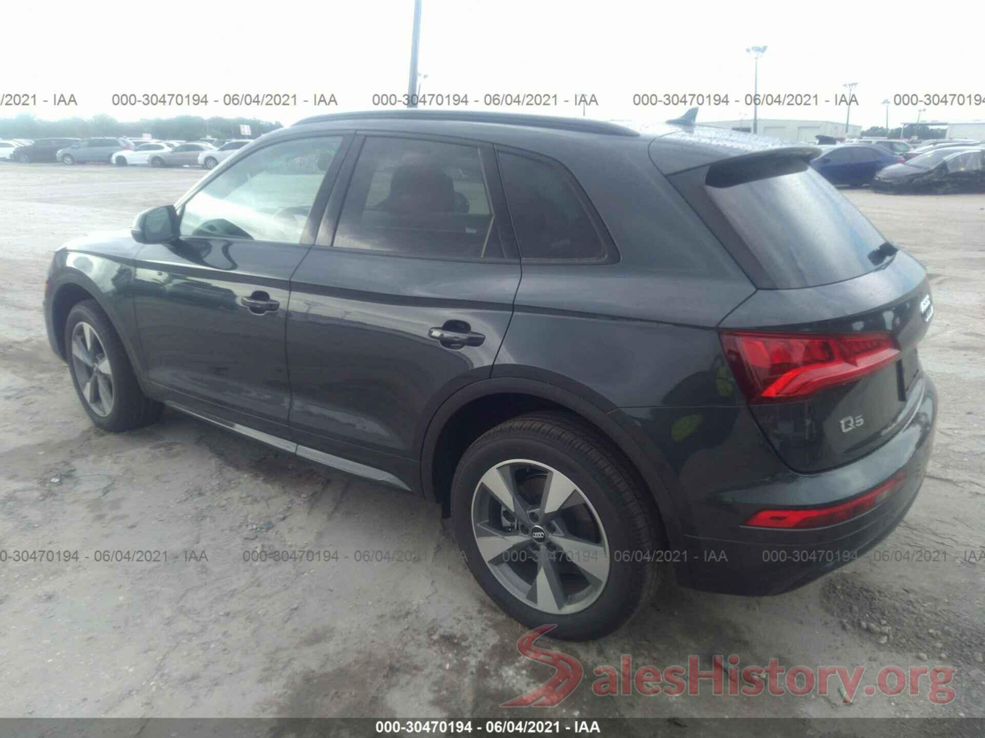 WA1ANAFY4L2111629 2020 AUDI Q5